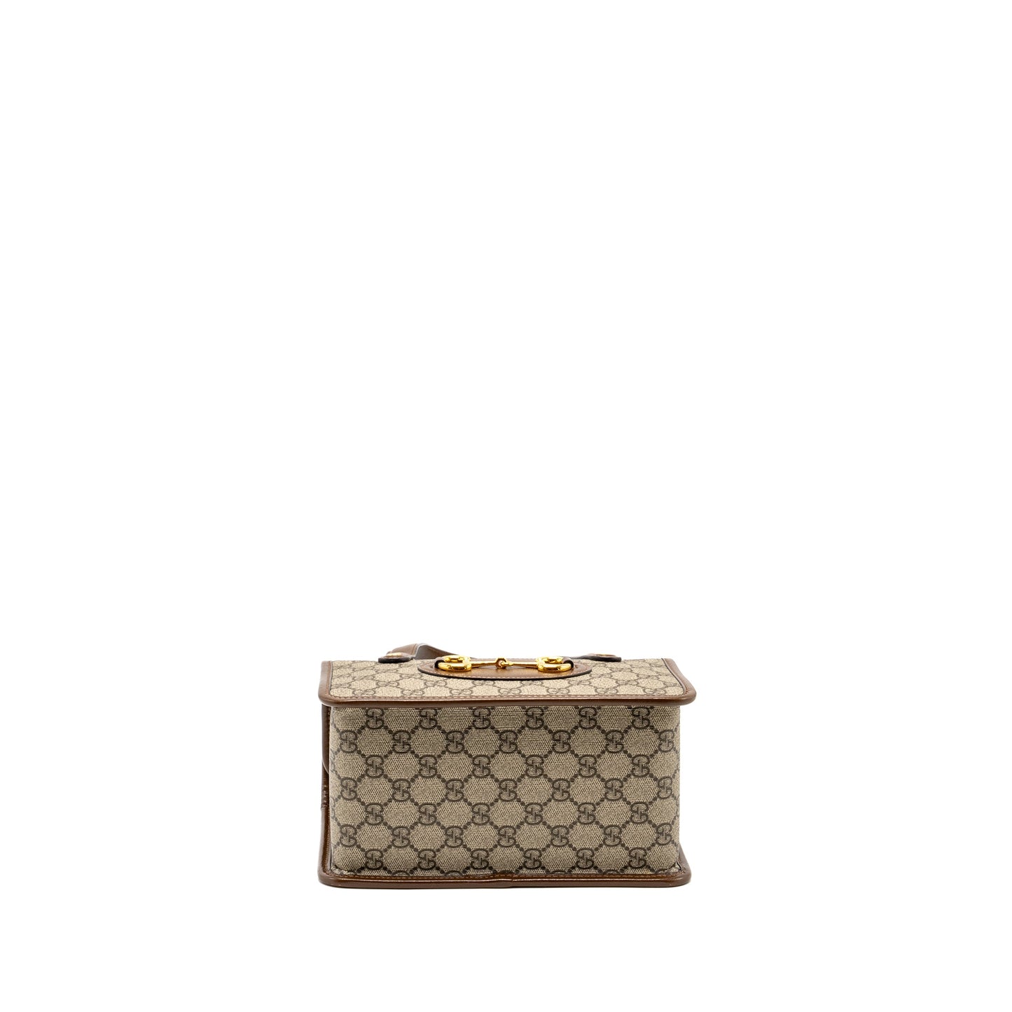 Gucci Top Handle Horsebit 1955 Bag GG Supreme Canvas