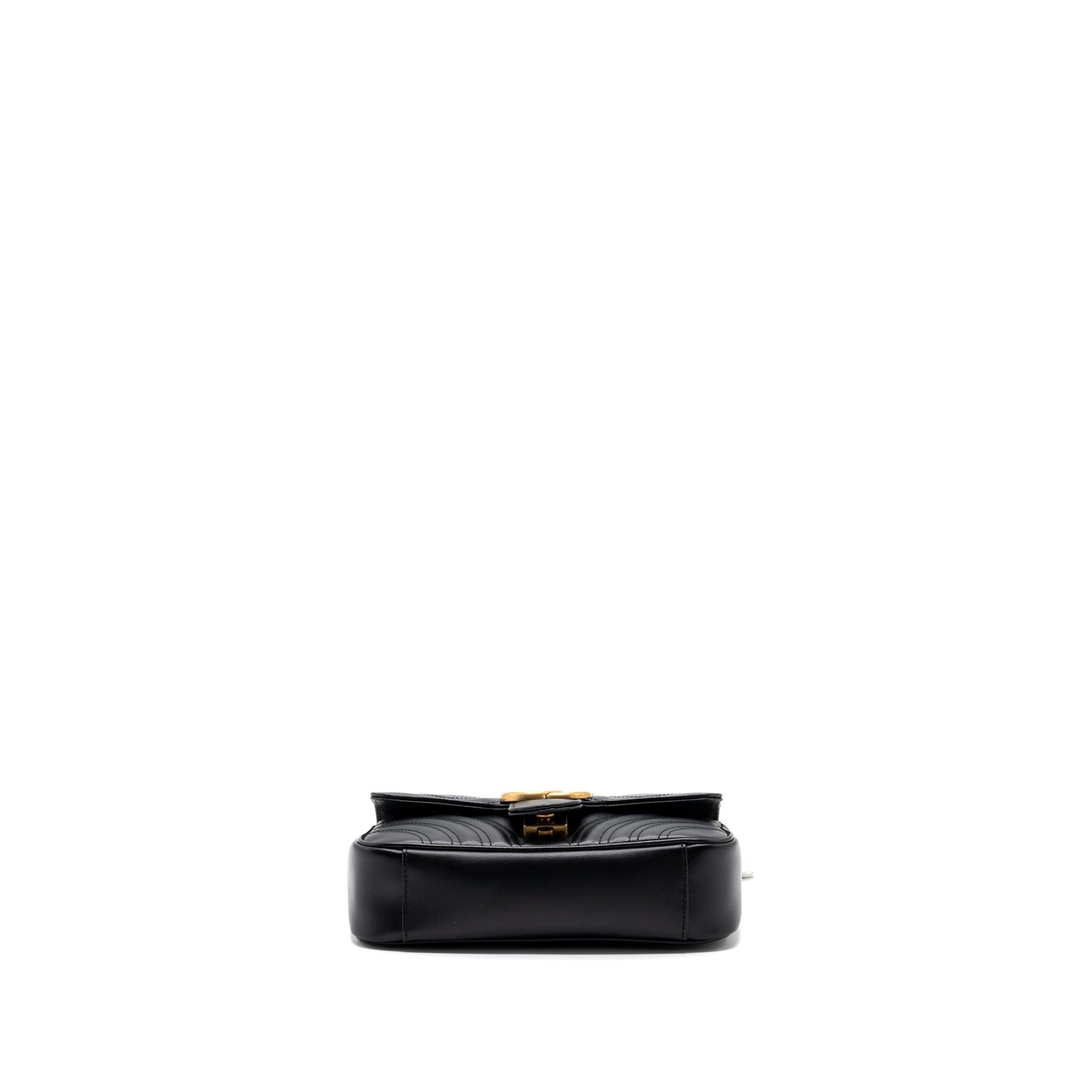 Gucci Mini GG Marmont Matelasse Bag Leather Black