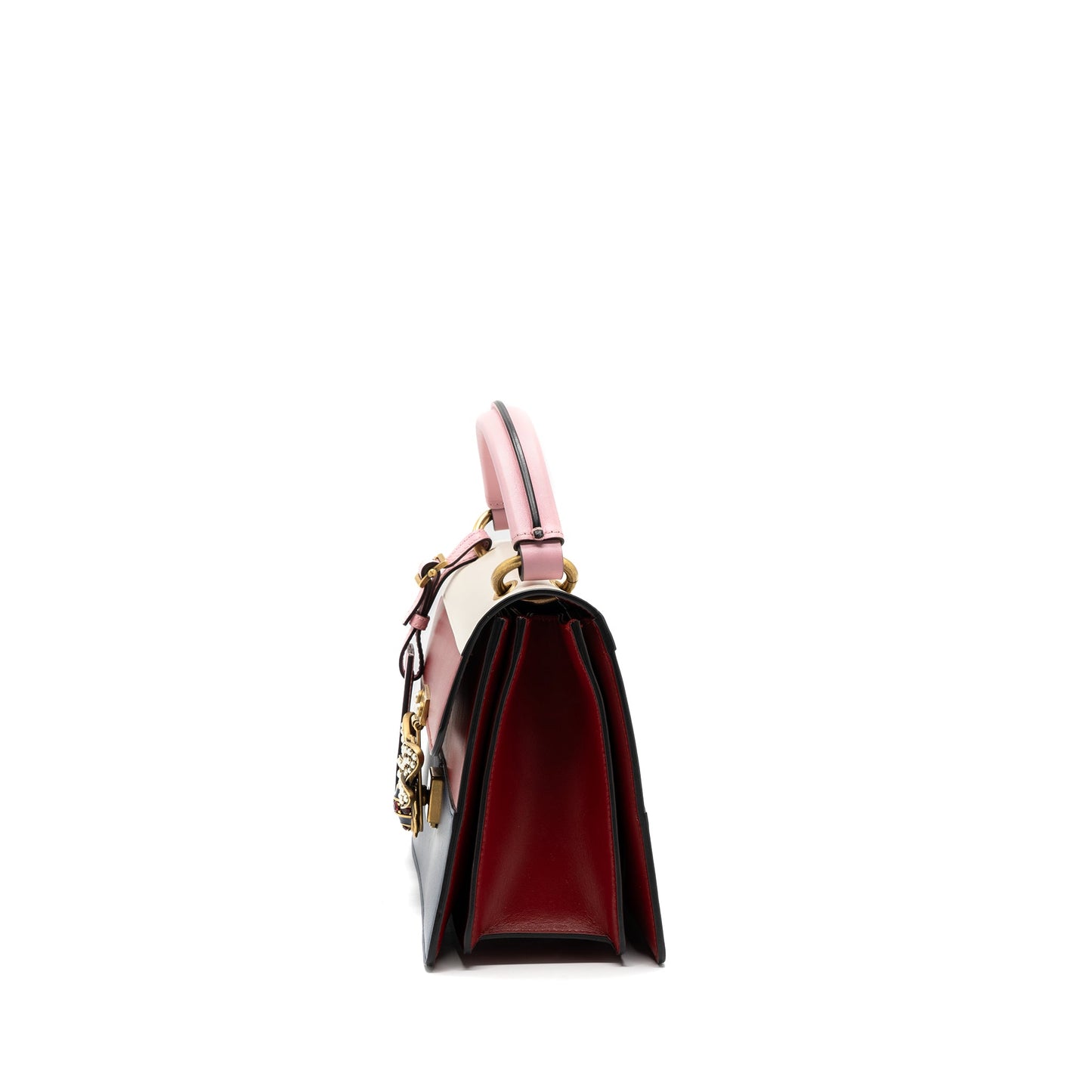 Gucci queen Margaret top handle bag calfskin multicolor