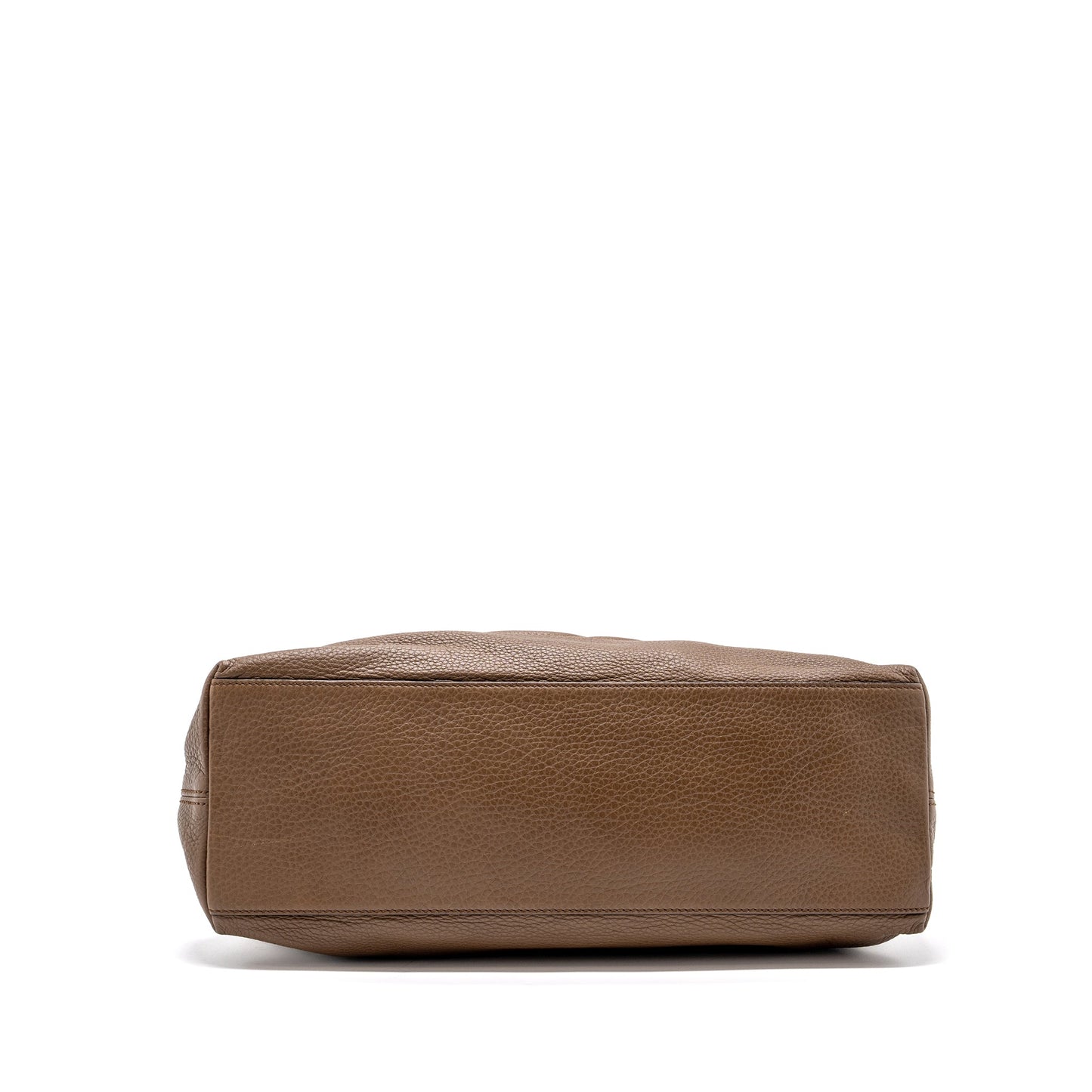 Gucci disco tote bag calfskin brown L