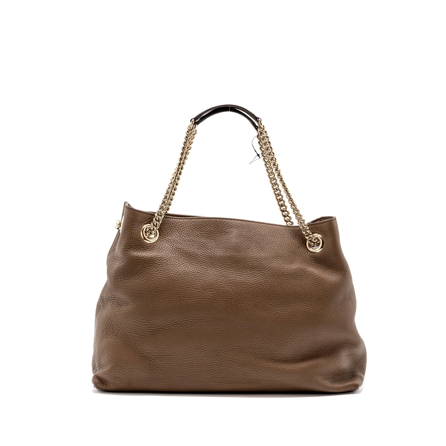Gucci disco tote bag calfskin brown L