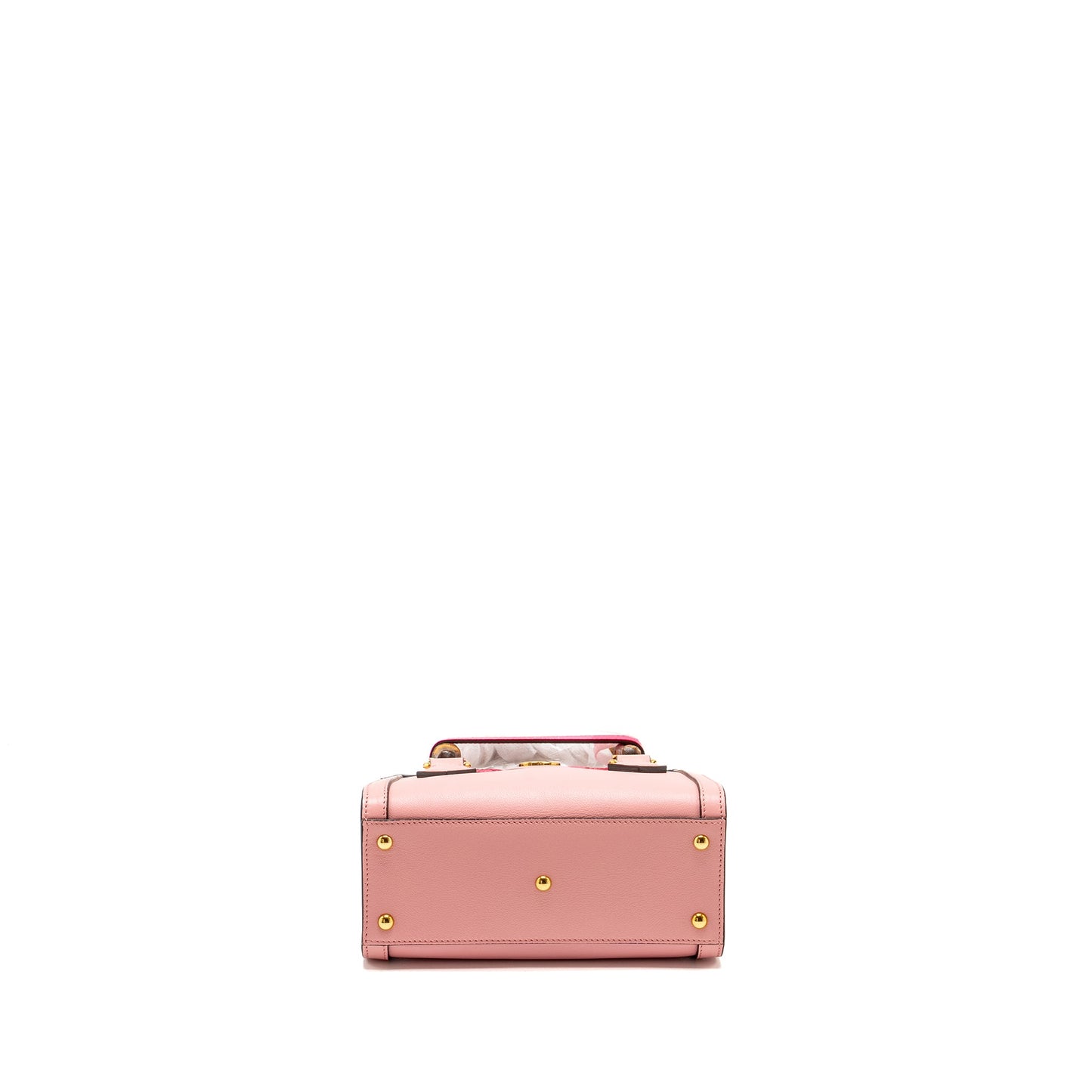 Gucci Mini Diana Bamboo Tote Bag Leather Pink