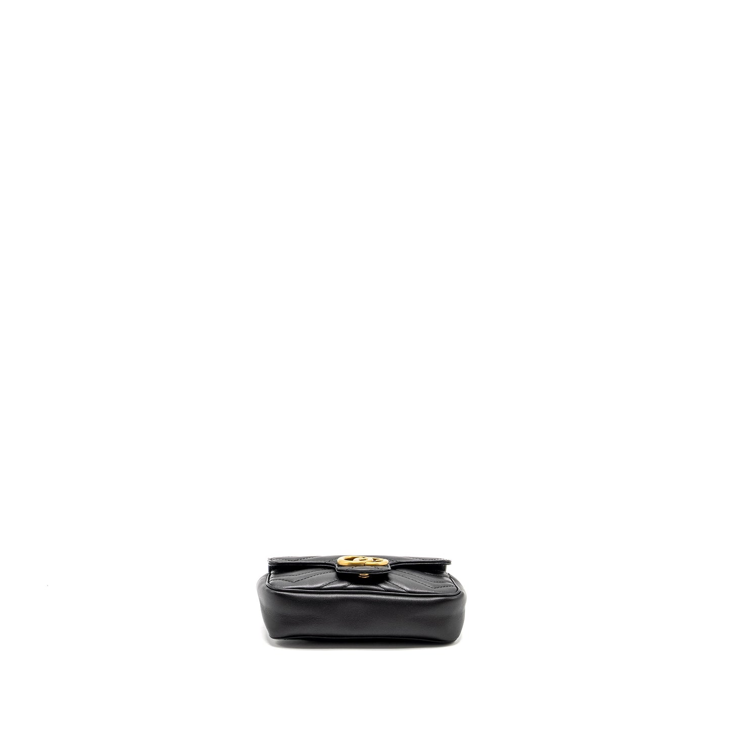 Gucci Super Mini Marmont calfskin black
