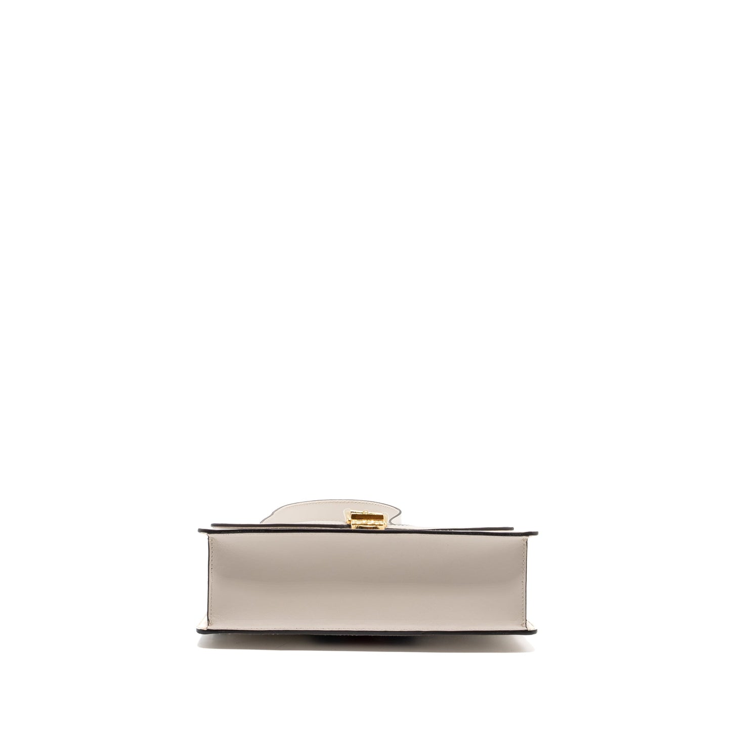 Gucci Sylvie Shoulder Bag Calfskin White