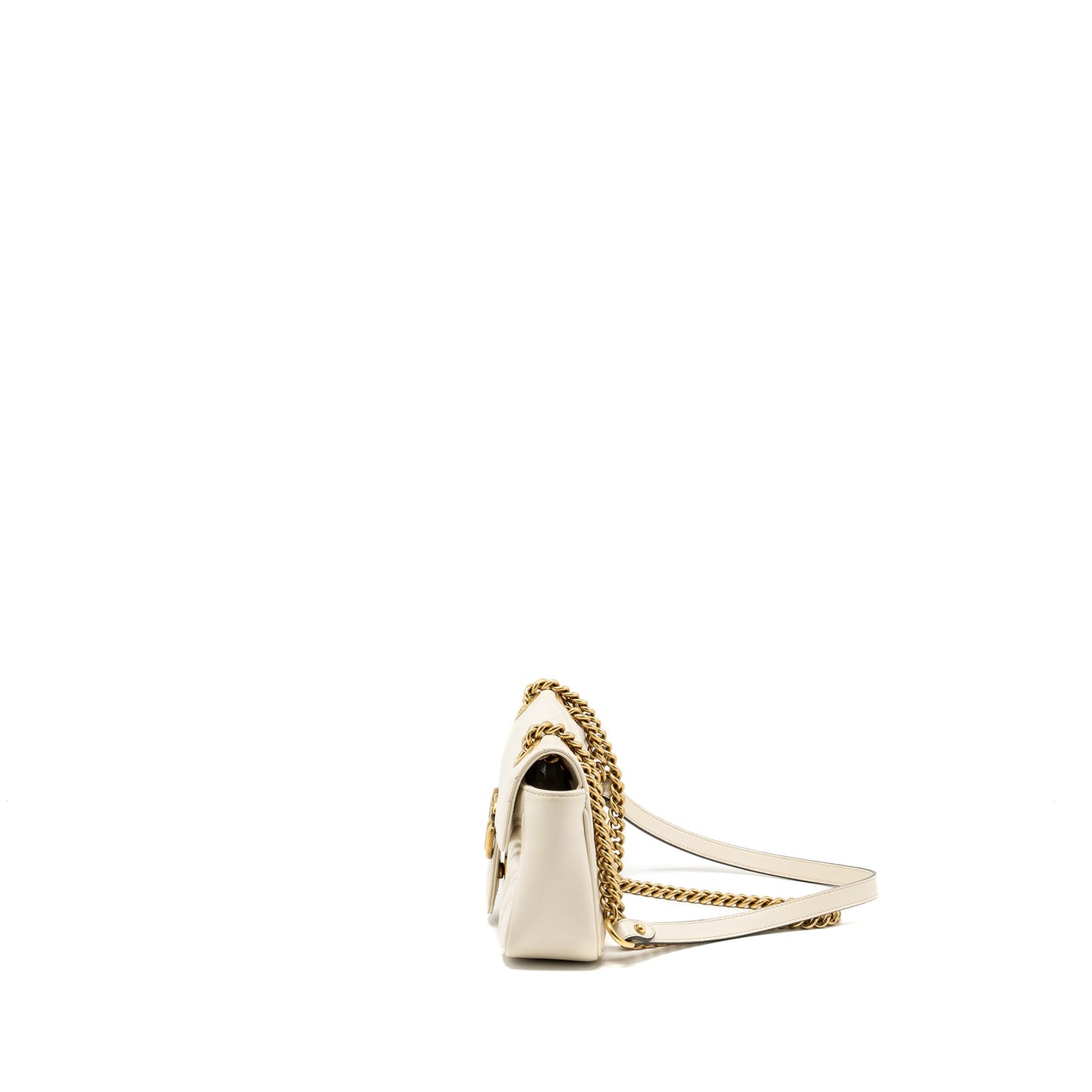 Gucci Mini Marmont bag calfskin white
