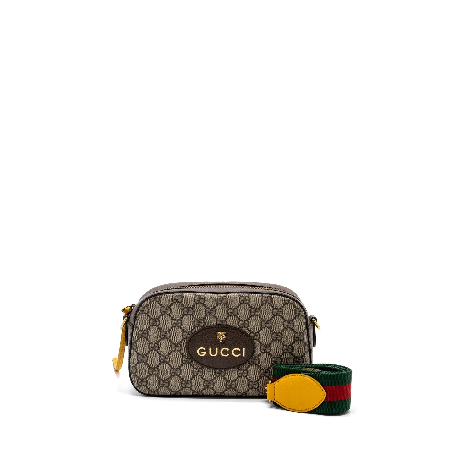 Gucci Camera Bag GG Supreme Canvas Brown/ Multicolour