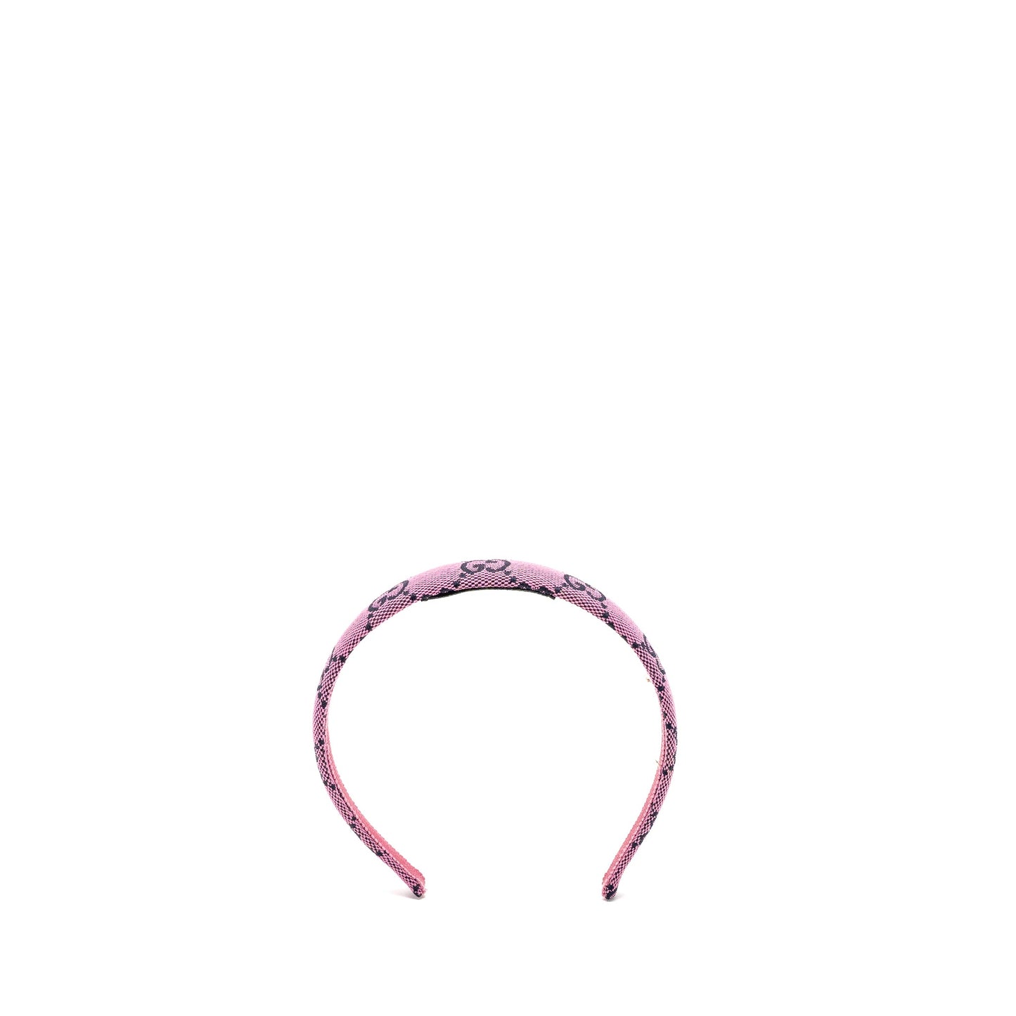 GUCCI GG Logo Headband Canvas Pink