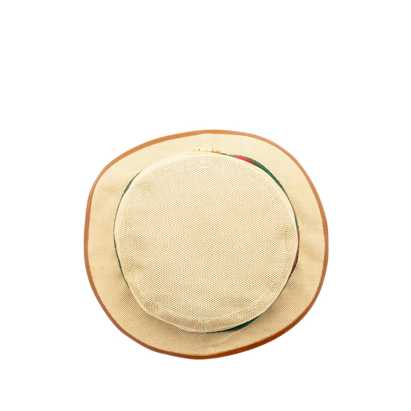 Gucci Size M Bucket Hat Canvas Brown