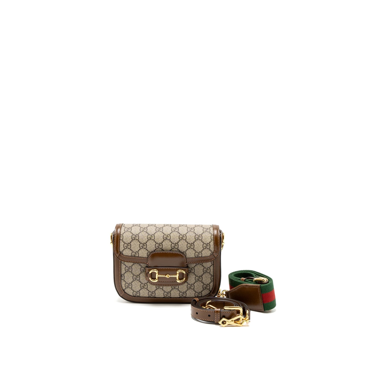 Gucci Horsebit 1955 Mini Bag GG Supreme Canvas