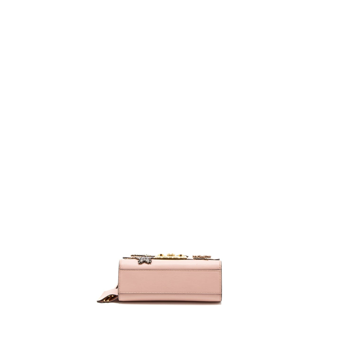 Gucci Padlock Chain Bag Crystal Star Limited Calfskin Pink
