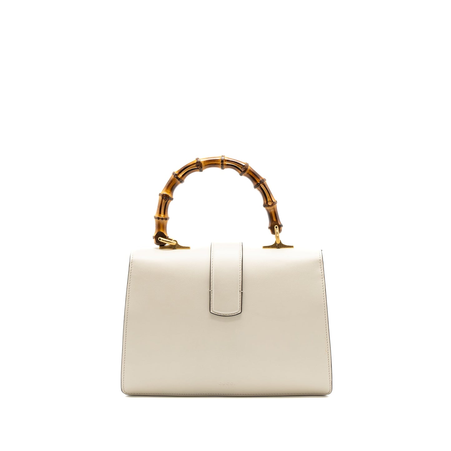 Gucci Bamboo Top Handle Dionysus Flap Bag Calfskin White/Multicolour