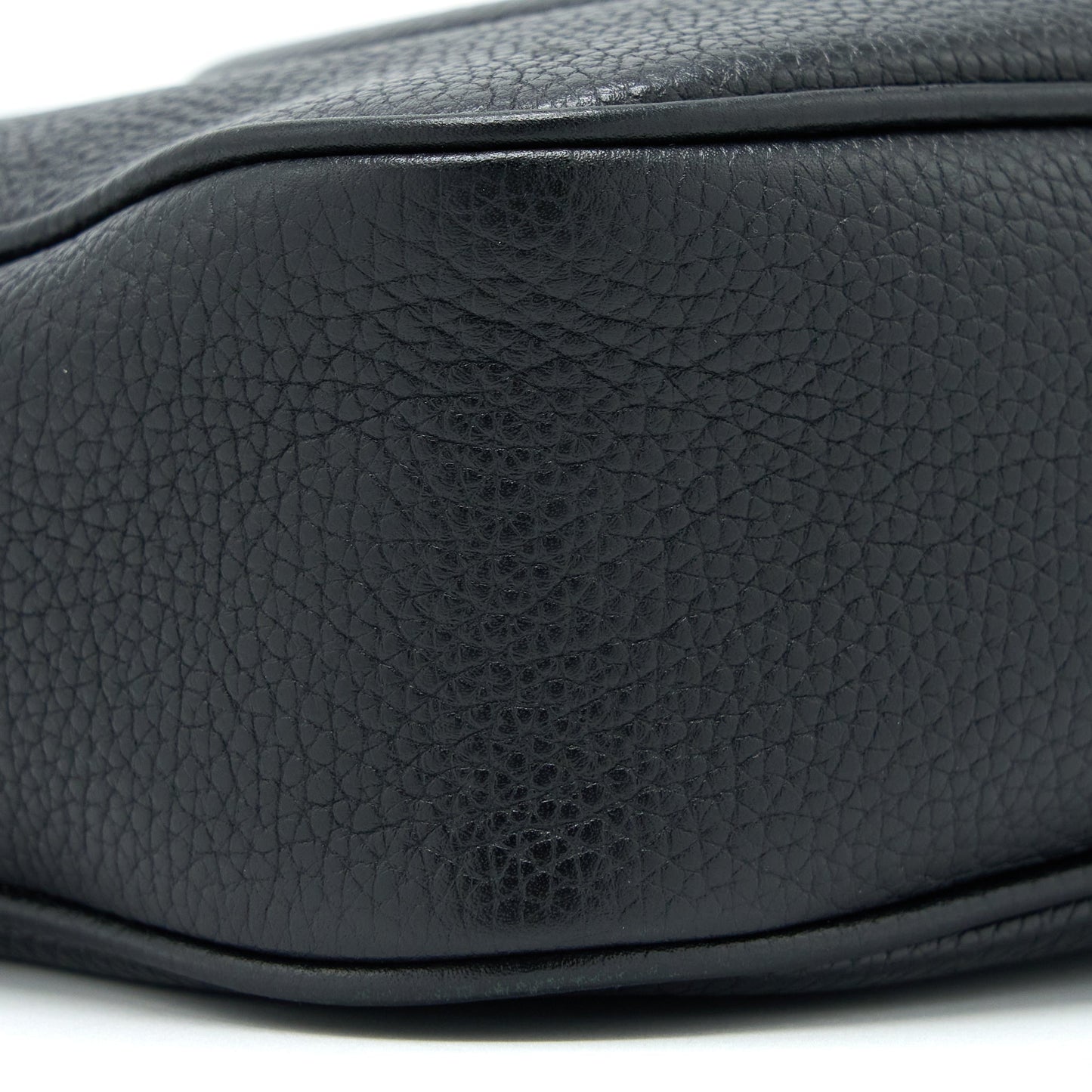 Gucci Soho Disco Camera Bag Calfskin Black L