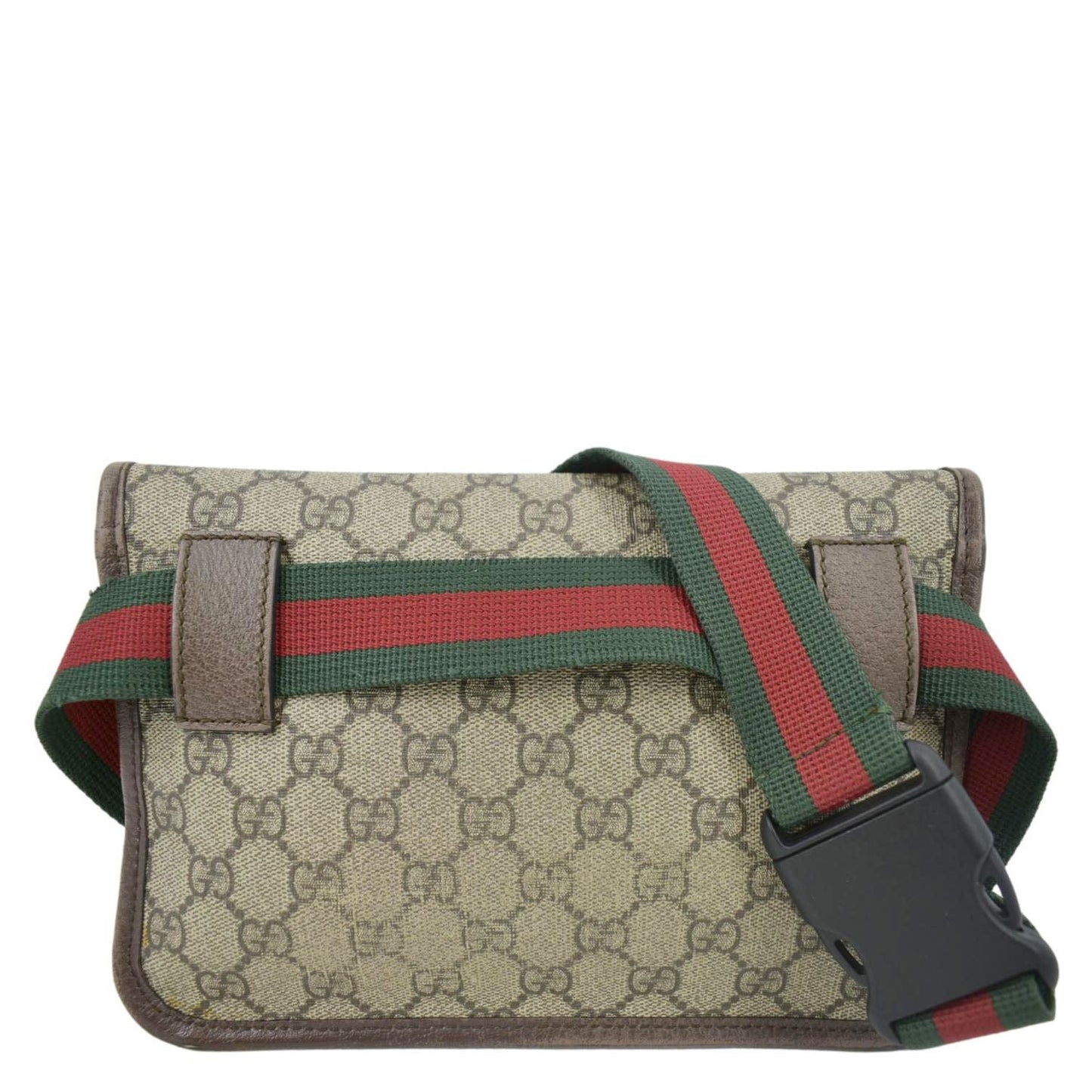 GUCCI Neo Vintage GG Monogram Canvas Belt Bag Beige 493930