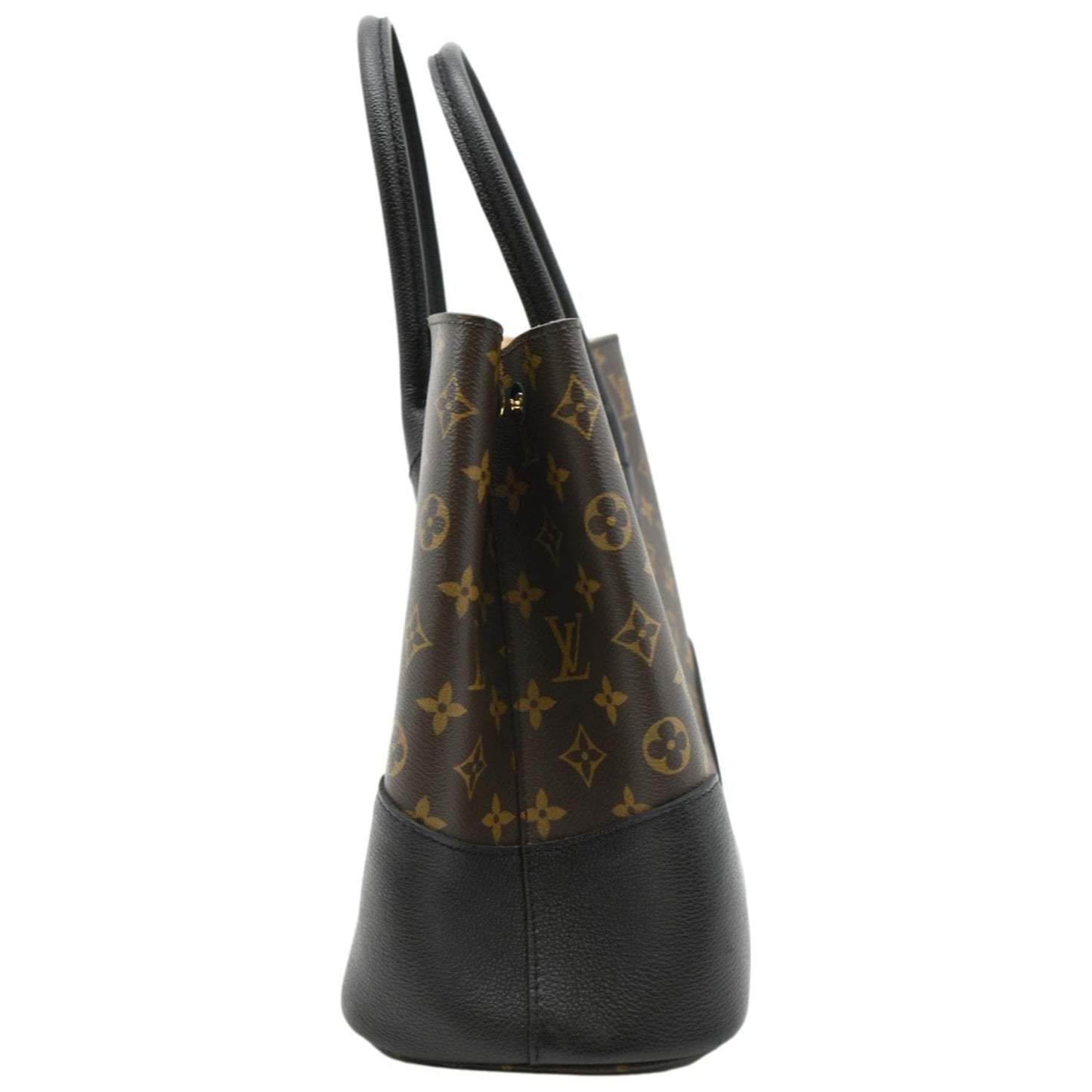 LOUIS VUITTON Flandrin Monogram Canvas Tote Shoulder Bag Brown