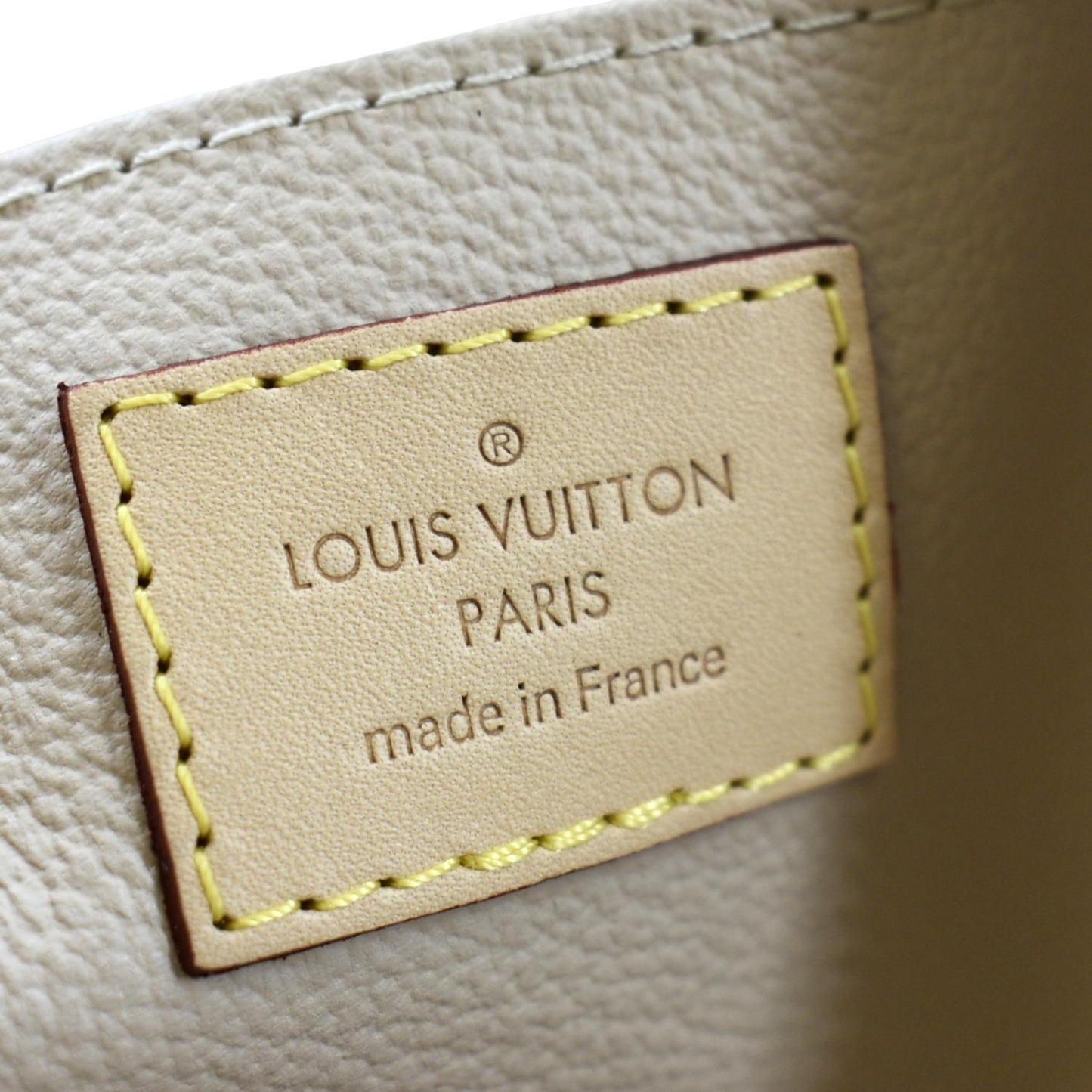 LOUIS VUITTON Monogram Canvas Cosmetic Pouch Brown