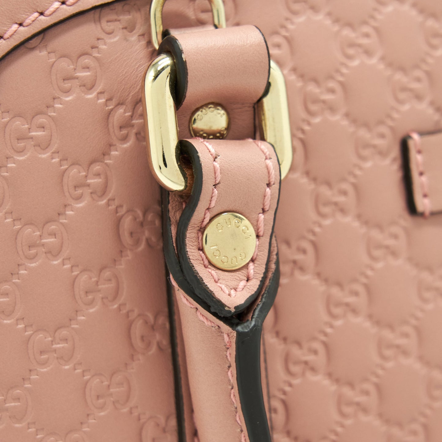 Gucci Top Handle Tote Bag Light Pink L
