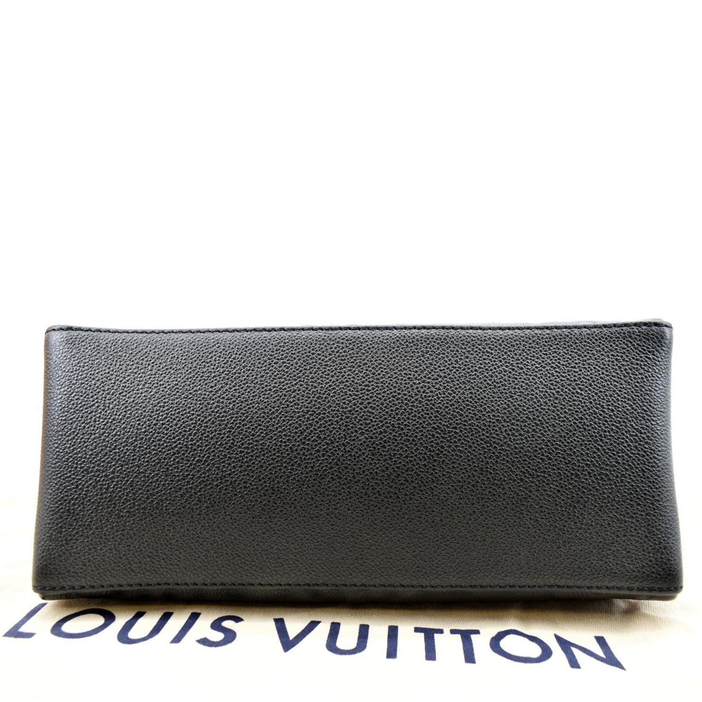 LOUIS VUITTON Petit Palais Monogram Empreinte Leather Shoulder Bag Black