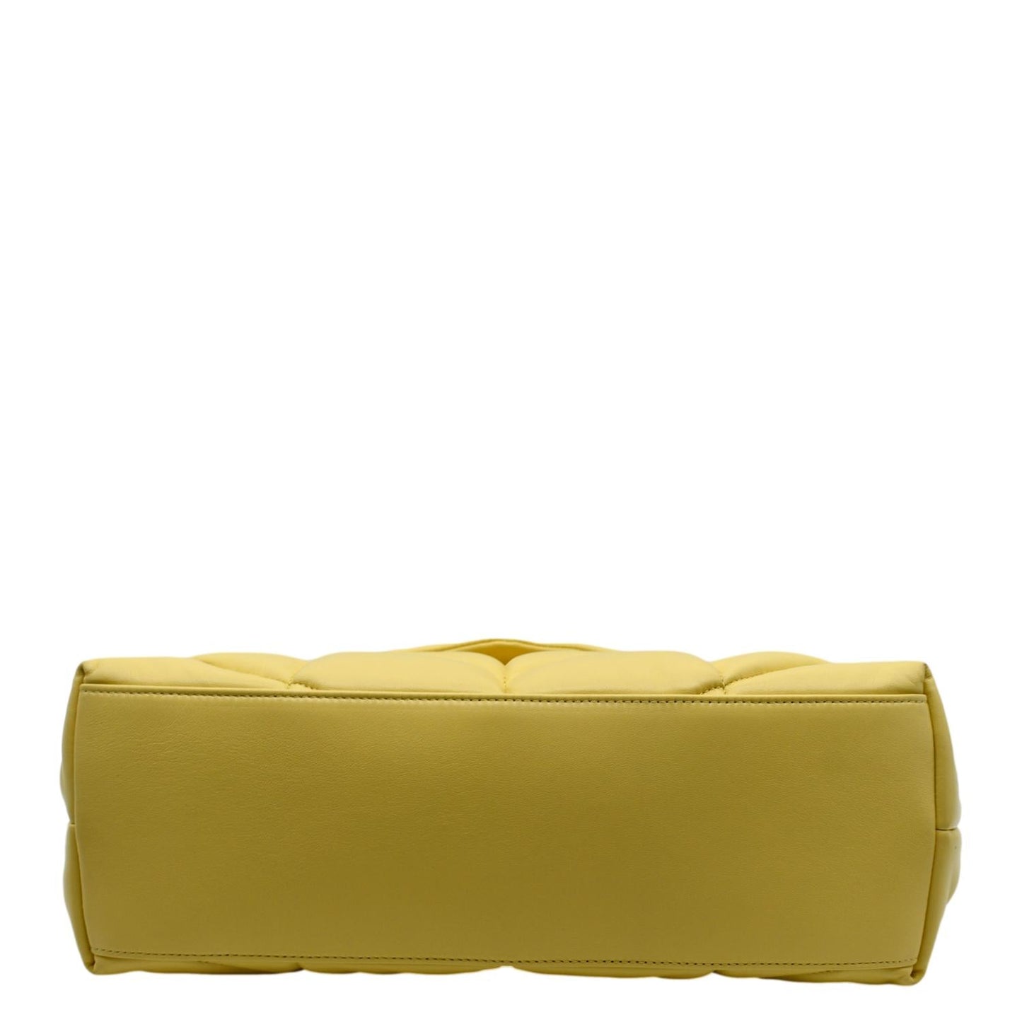 YVES SAINT LAURENT Loulou Puffer Quilted Leather Crossbody Bag Light Creme