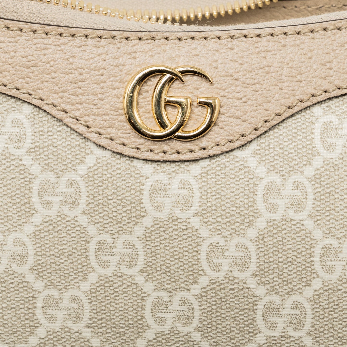 Gucci Ophidia Small Handbag GG Supreme Canvas Beige/White