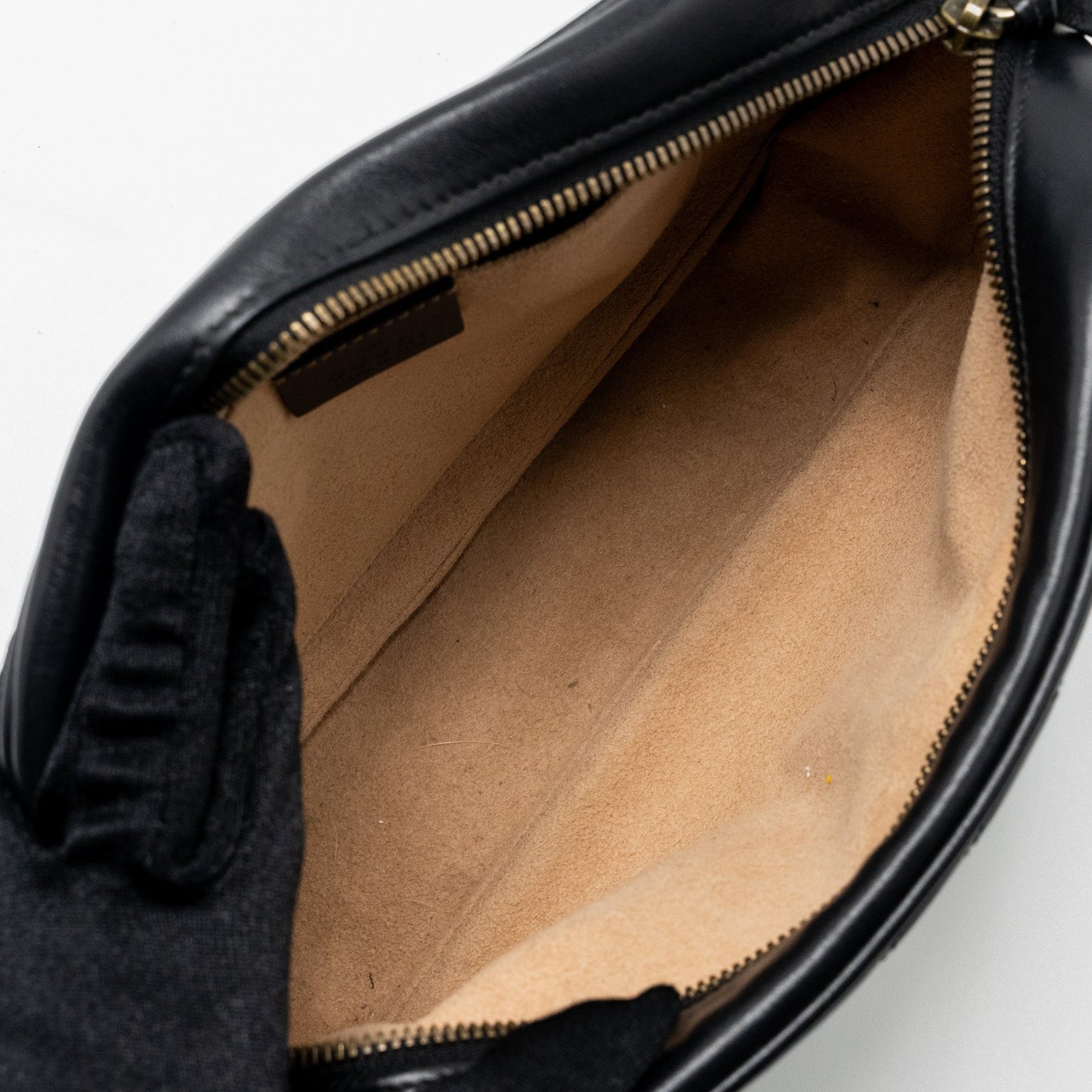 Gucci GG Marmont Small Matelasse Shoulder Bag Calfskin Black