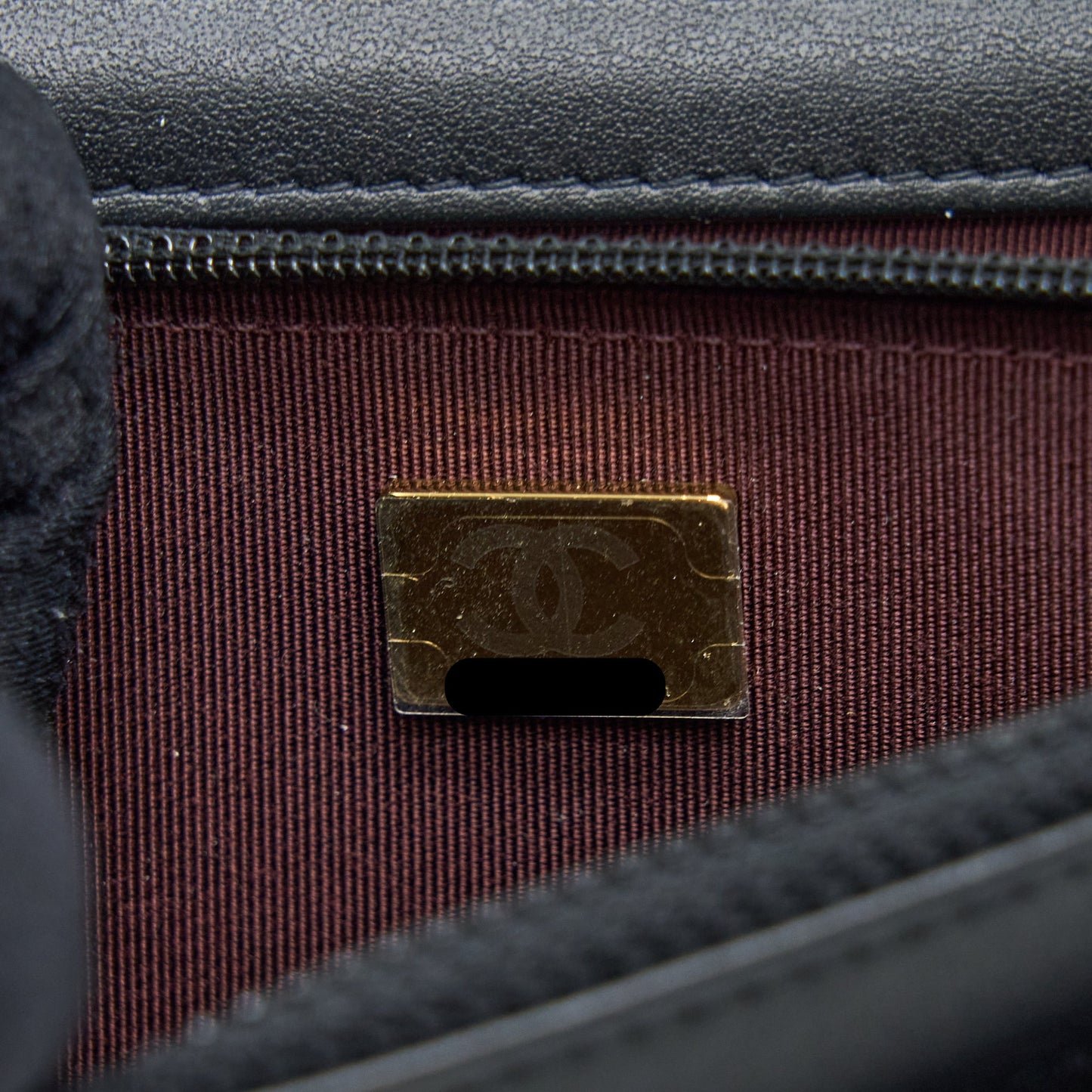 Chanel 2.55 Reissue Wallet on Chain Aged Calfskin Black Brushed (Microchip)