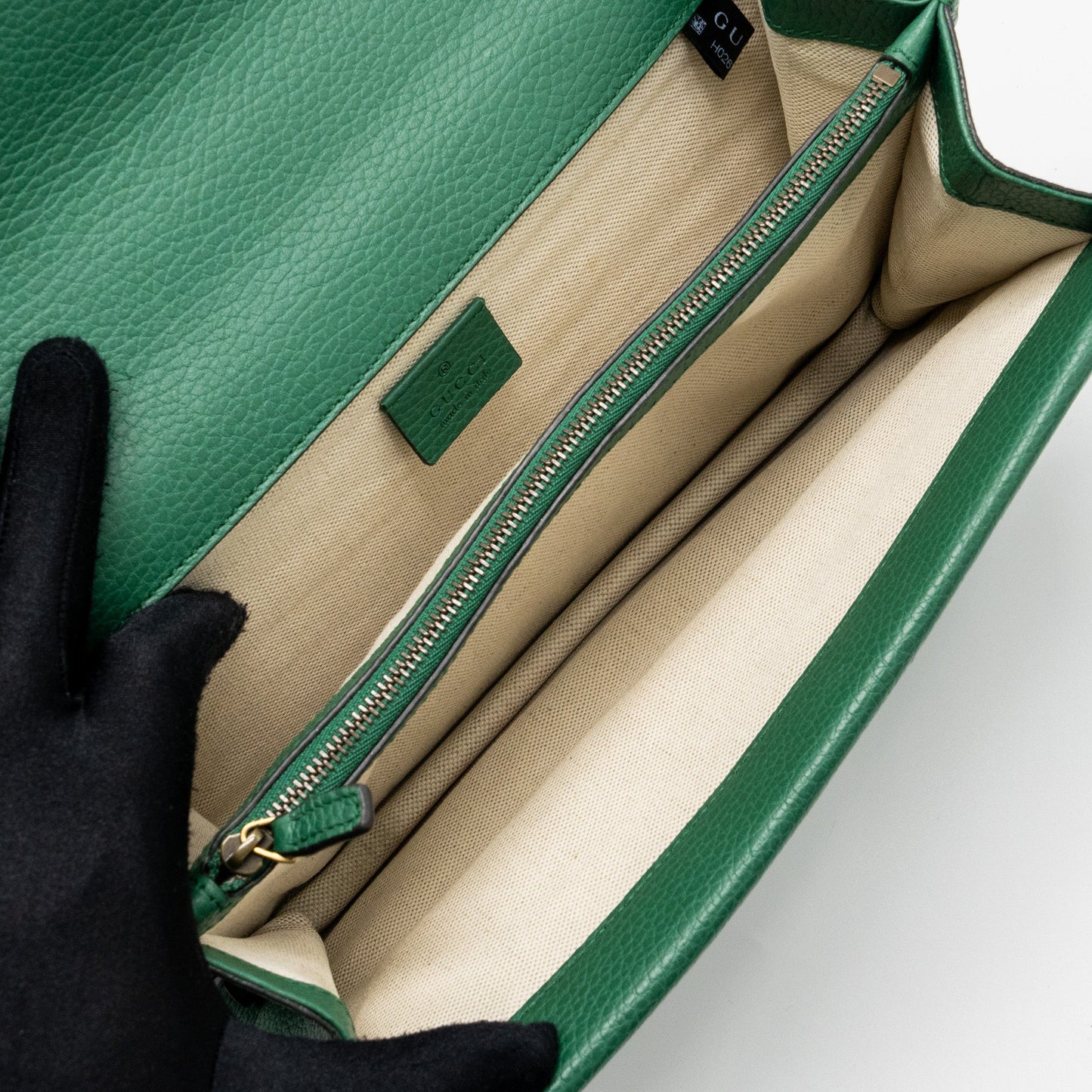 Gucci Dionysus Shoulder Bag Calfskin Green