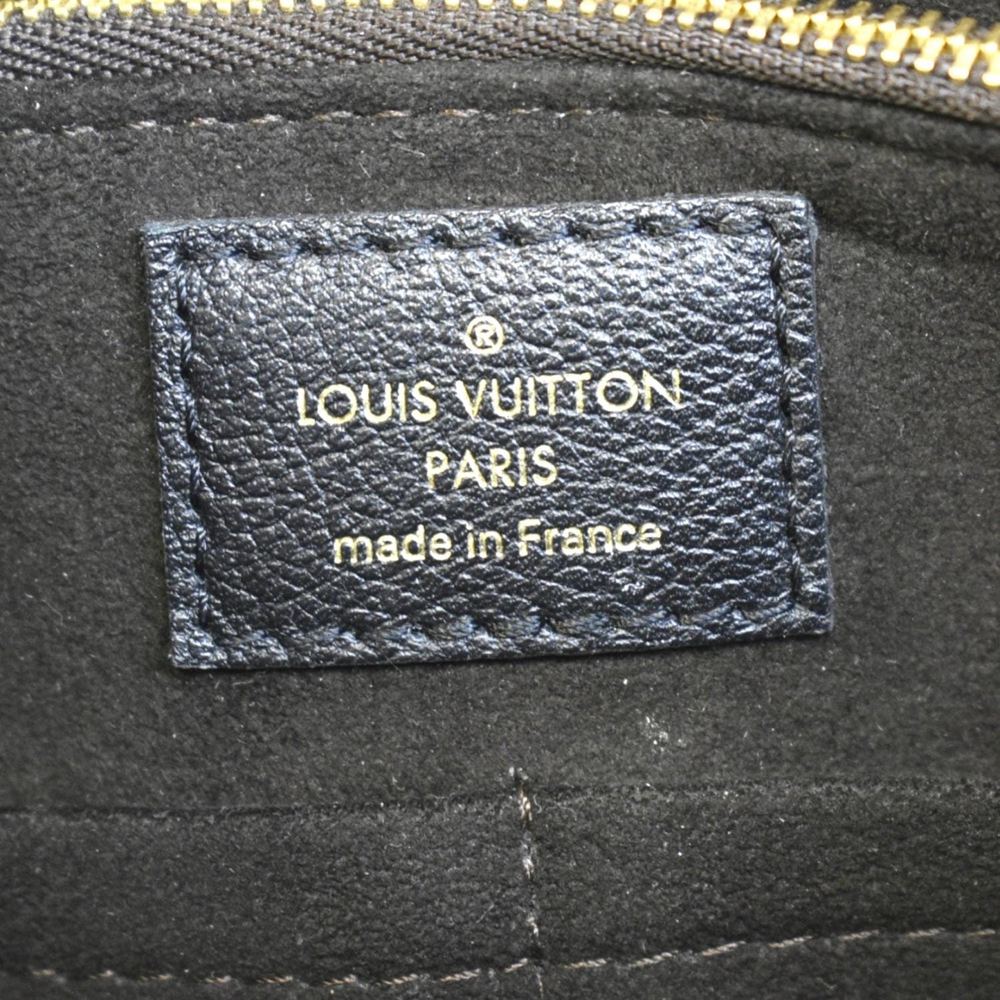 LOUIS VUITTON Kimono Monogram Canvas Leather Tote Bag Noir Black