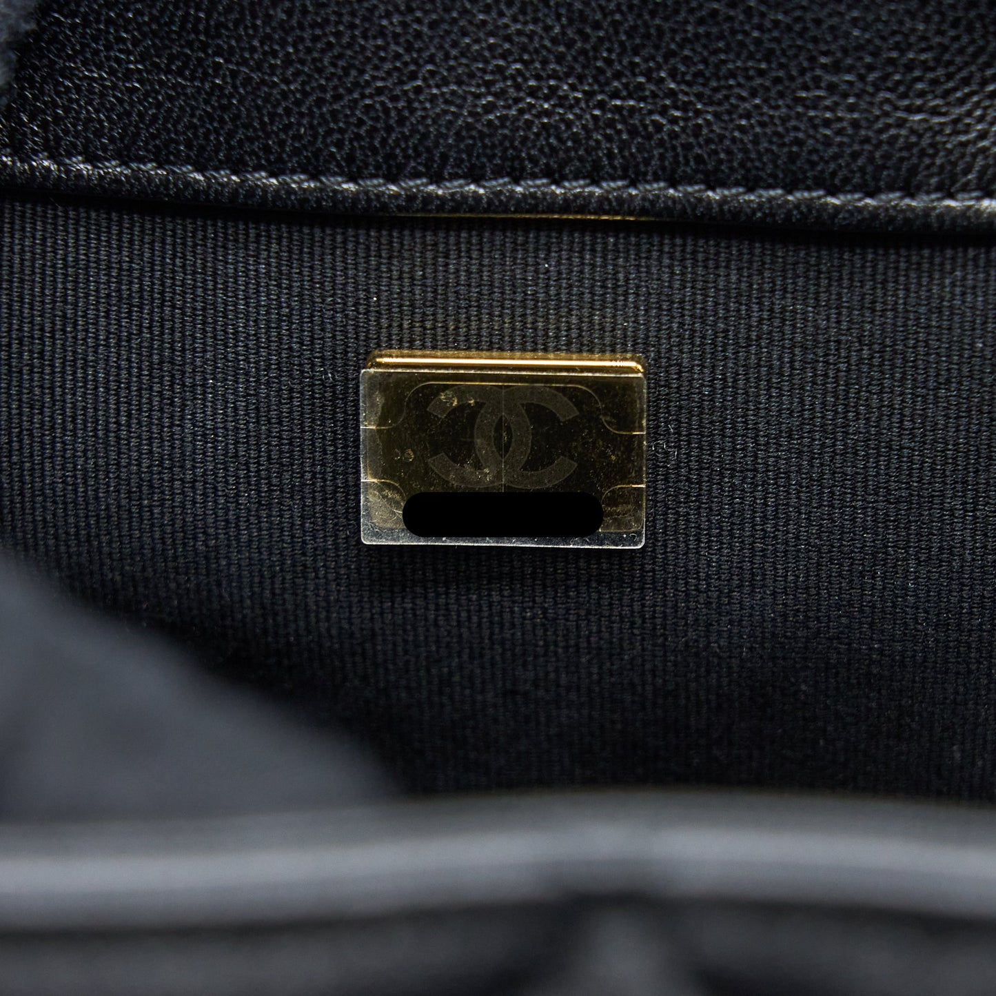 Chanel Drawstring Bucket Bag Lambskin Black (Microchip)