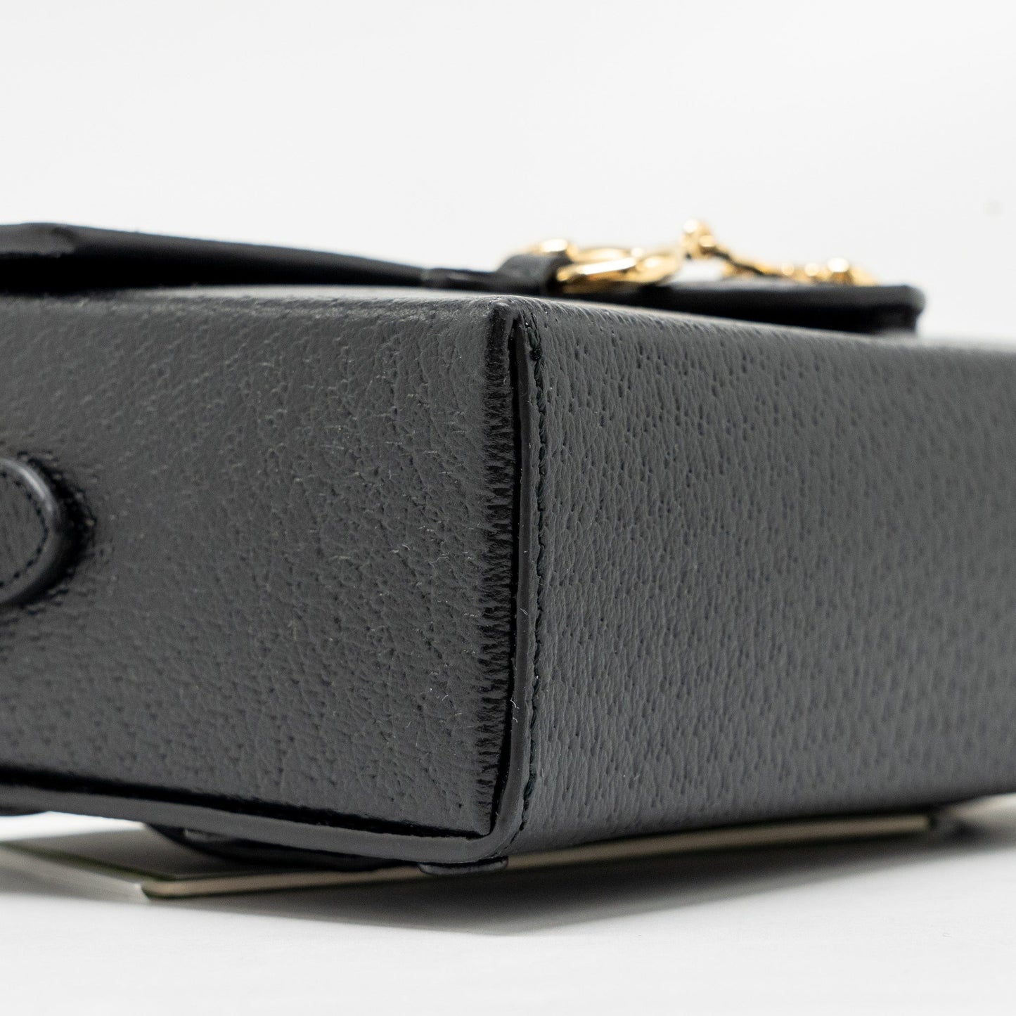 Gucci 1955 Horsebit Crossbody Bag Calfskin Black