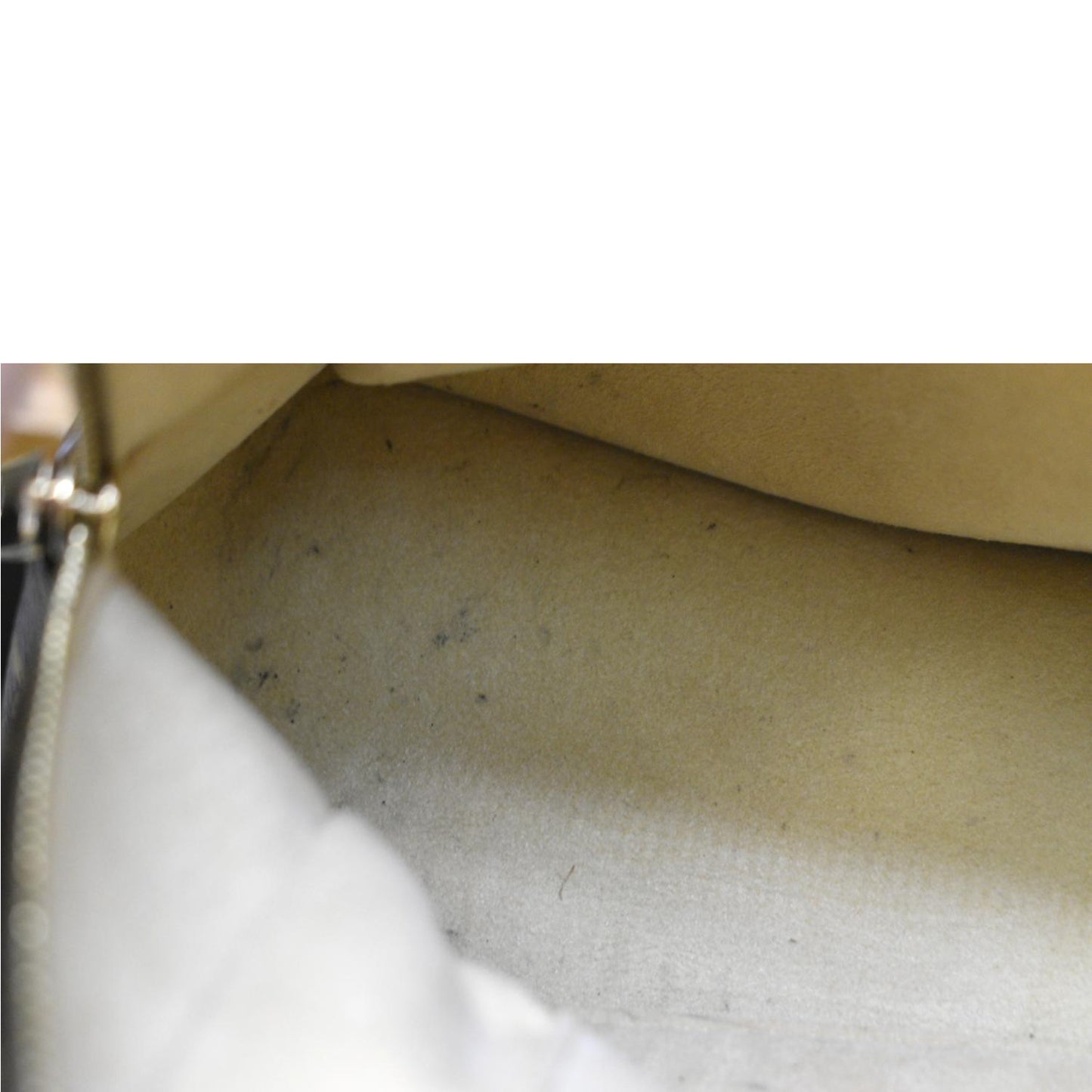 LOUIS VUITTON Manhattan PM Monogram Canvas Satchel Bag Brown