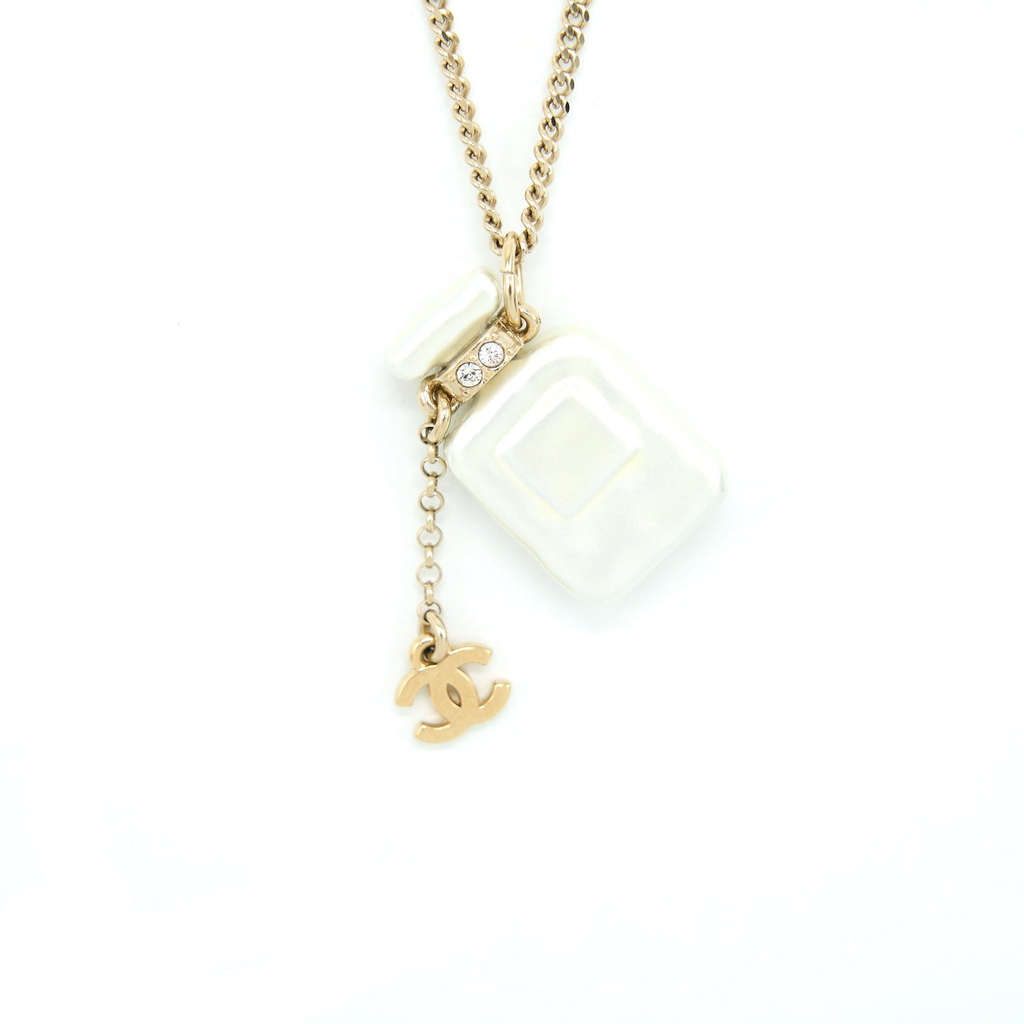 Chanel 22S Perfume Bottle Necklace/Choker L