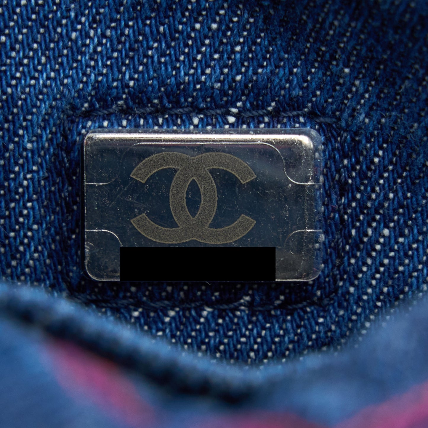 Chanel 22S Coco Beach Denim Mini Saddle Bag Denim Blue (Microchip)