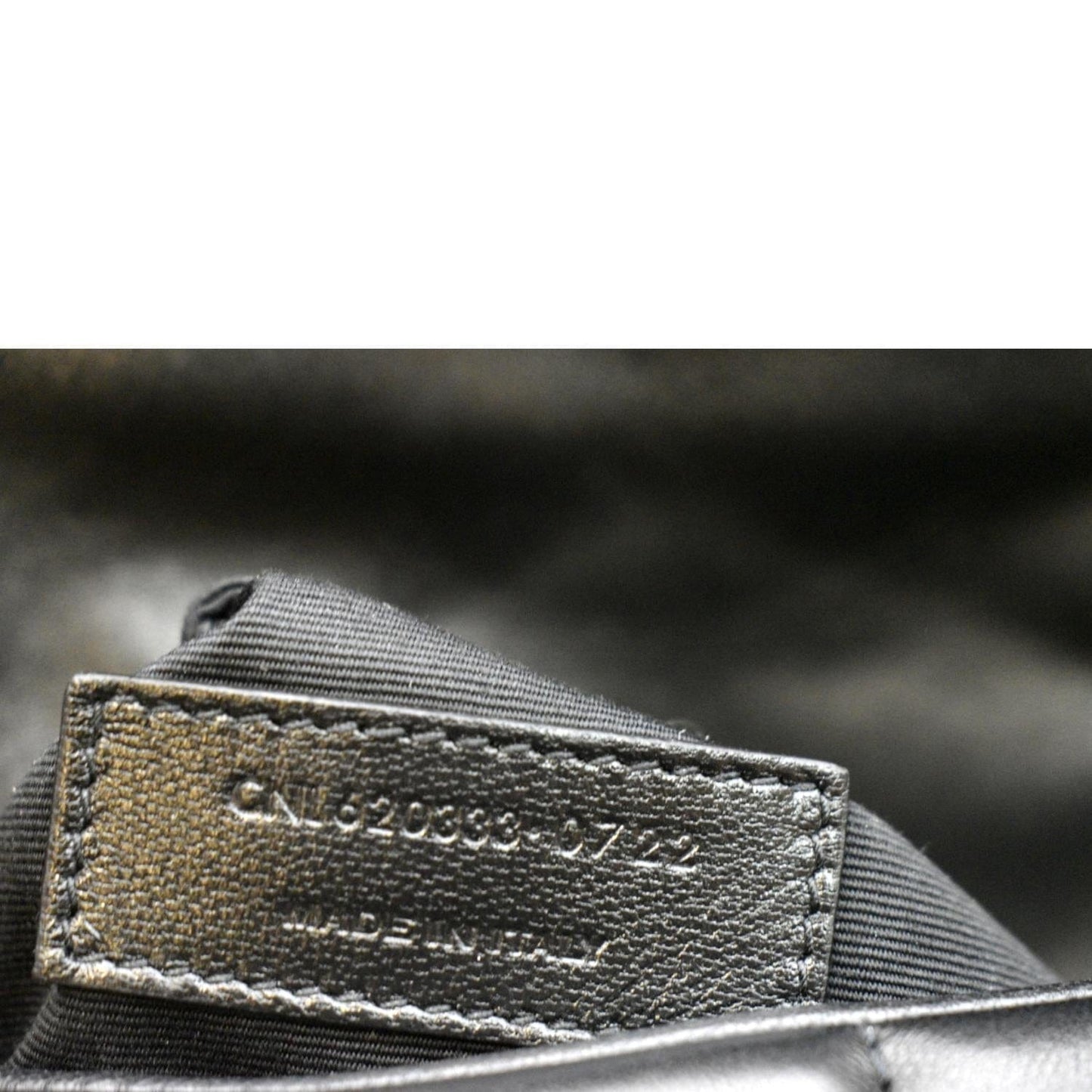 YVES SAINT LAURENT Toy Loulou Puffer Quilted Lambskin Leather Crossbody Bag Black