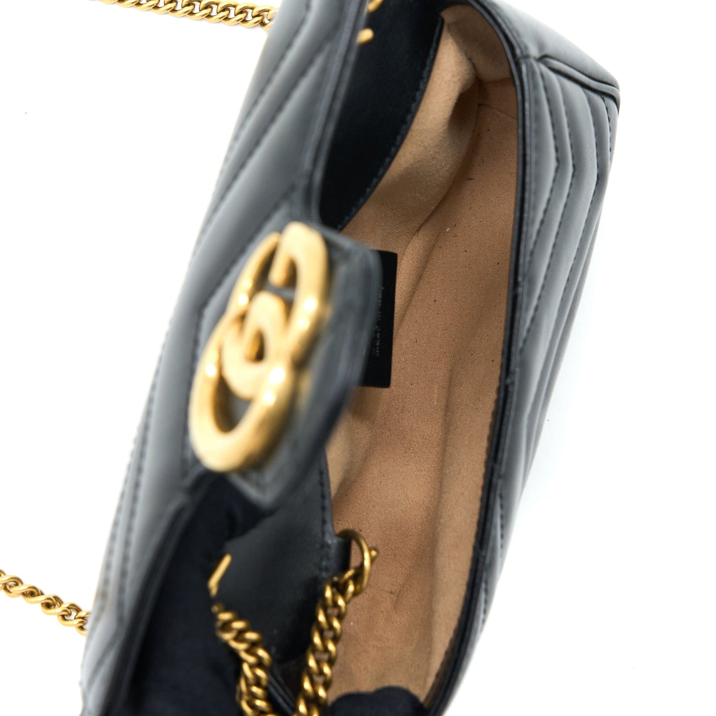 Gucci GG Marmont Super Mini Bag Calfskin Black