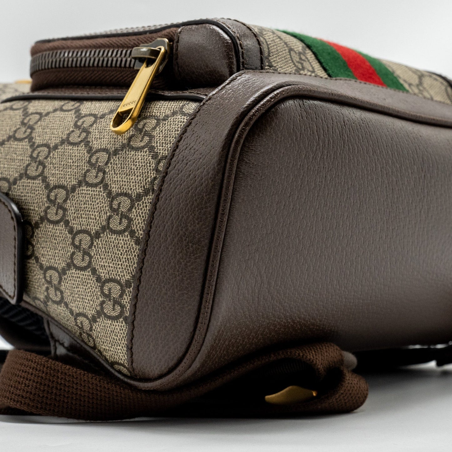 Gucci Small GG Ophidia Backpack GG Supreme Canvas/ Calfskin