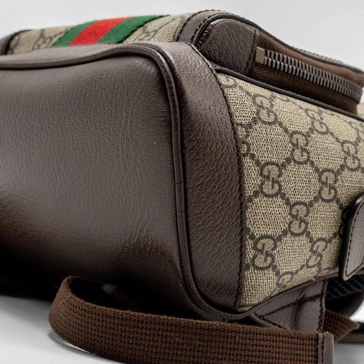 Gucci Small GG Ophidia Backpack GG Supreme Canvas/ Calfskin