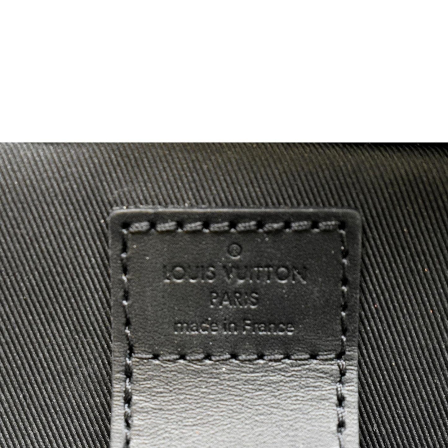 LOUIS VUITTON Damier Graphite Canvas Briefcase Backpack Bag Black
