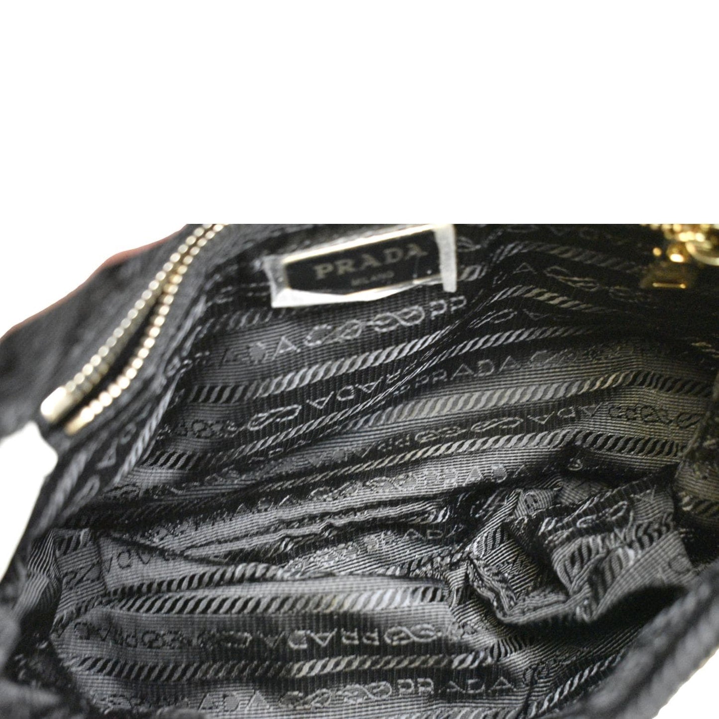 PRADA Patchwork System Nappa Leather Shoulder Bag White