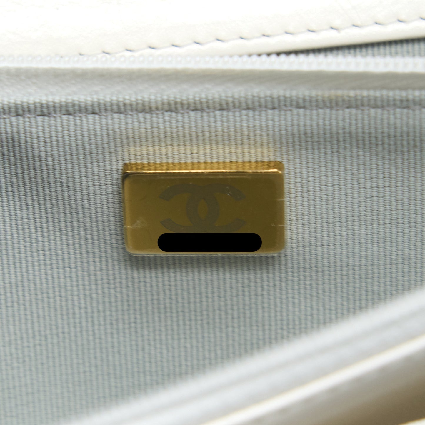 Chanel 23P Top Handle Wallet on Chain Calfskin White/Multicolour Brushed (Microchip)