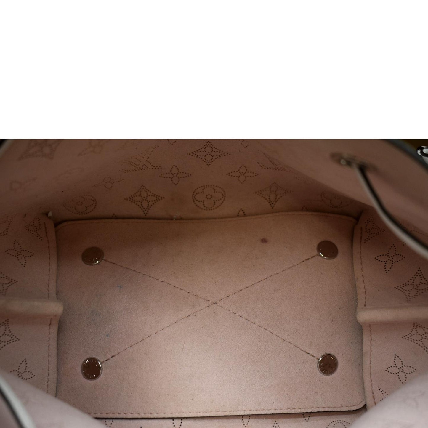 LOUIS VUITTON Bella Mahina Calf Leather Crossbody Bag Lilas