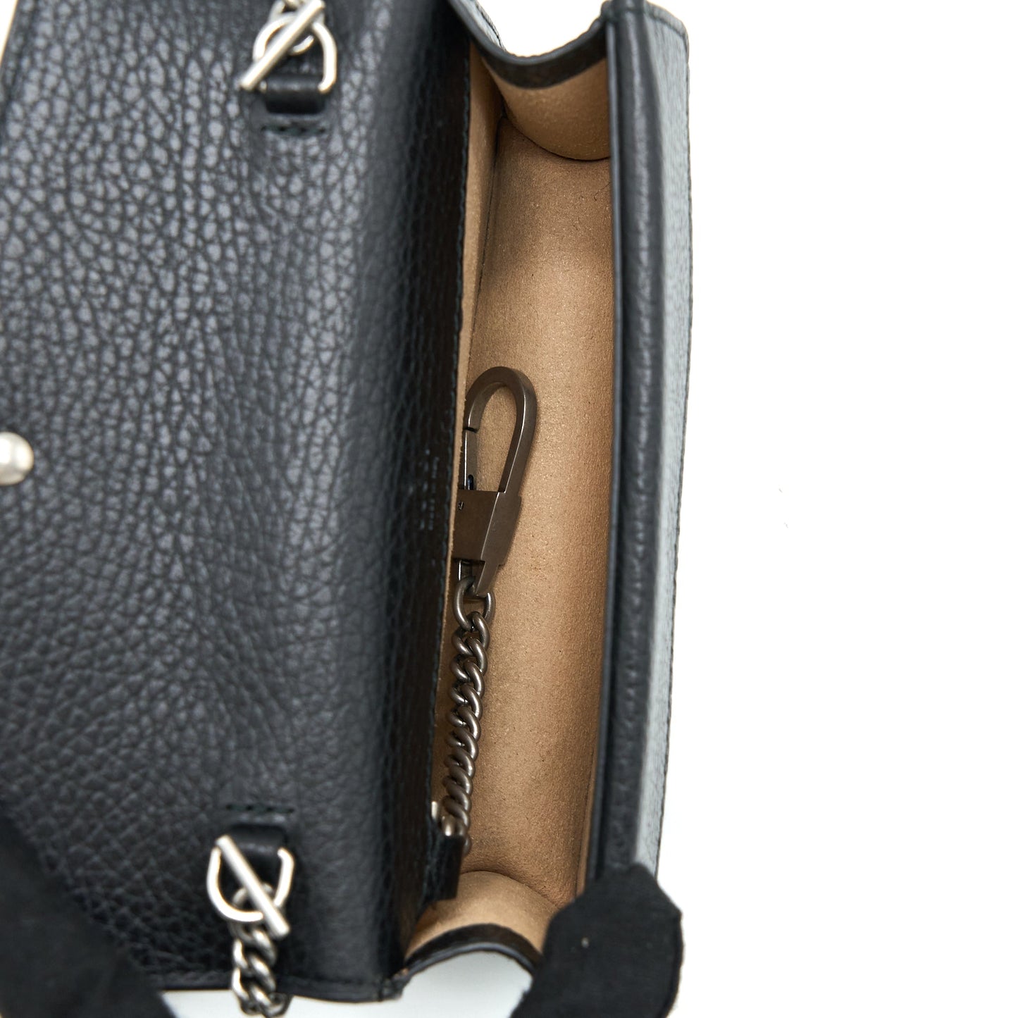 Gucci Super Mini Dionysus Calfskin Black Ruthenium SHW
