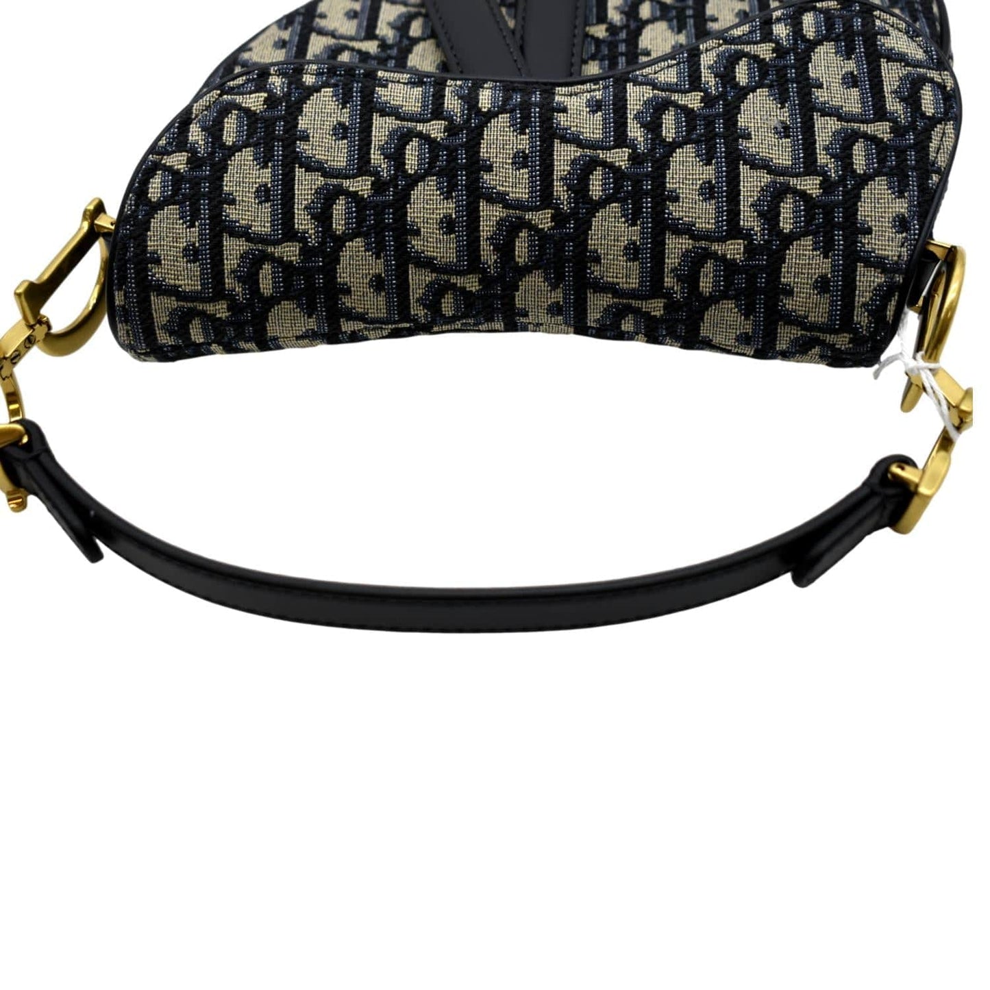 CHRISTIAN DIOR Saddle Mini Oblique Jacquard Crossbody Bag Multicolor
