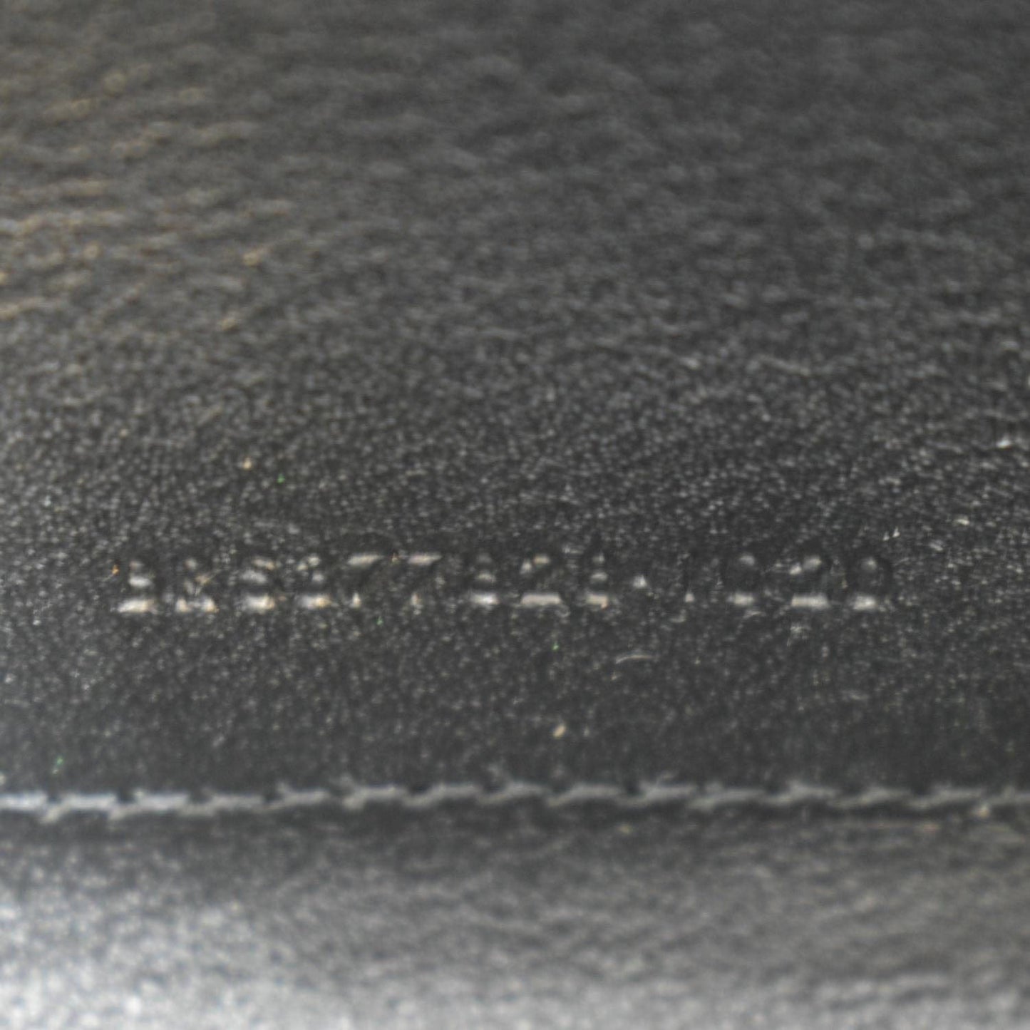 YVES SAINT LAURENT Cassandre Chain Wallet Leather Crossbody Bag Black