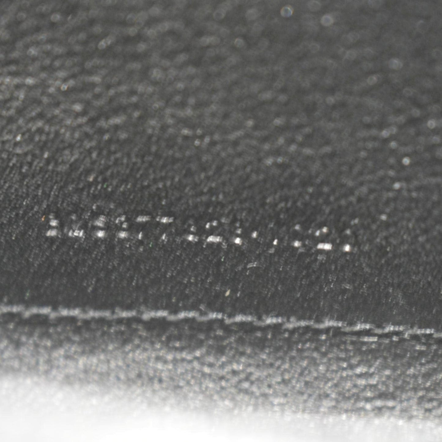 YVES SAINT LAURENT Cassandre Chain Wallet Leather Crossbody Bag Black