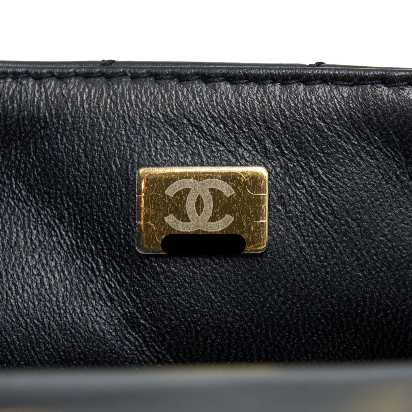 Chanel Mini 2.55 Reissue Flap Bag Aged Calfskin Black Brushed (Microchip)