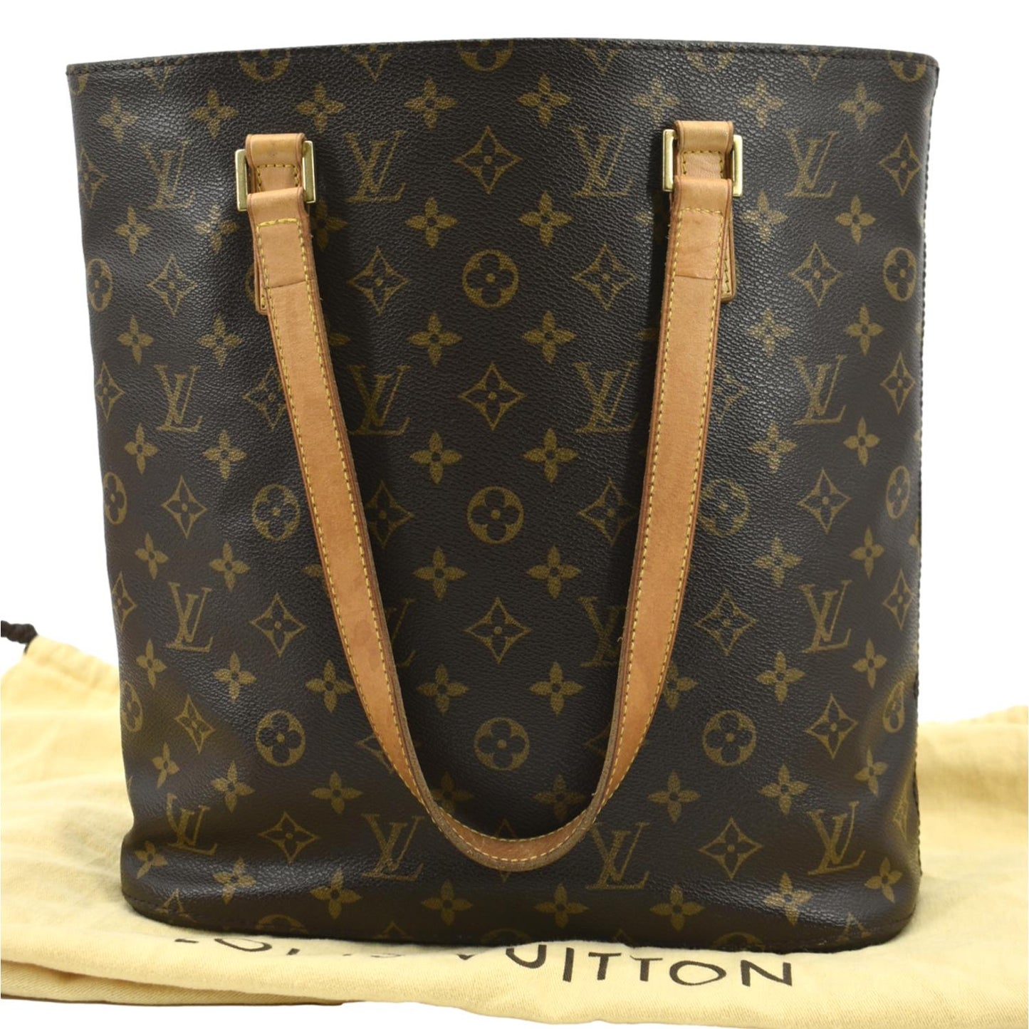 LOUIS VUITTON Vavin GM Monogram Canvas Tote Bag Brown