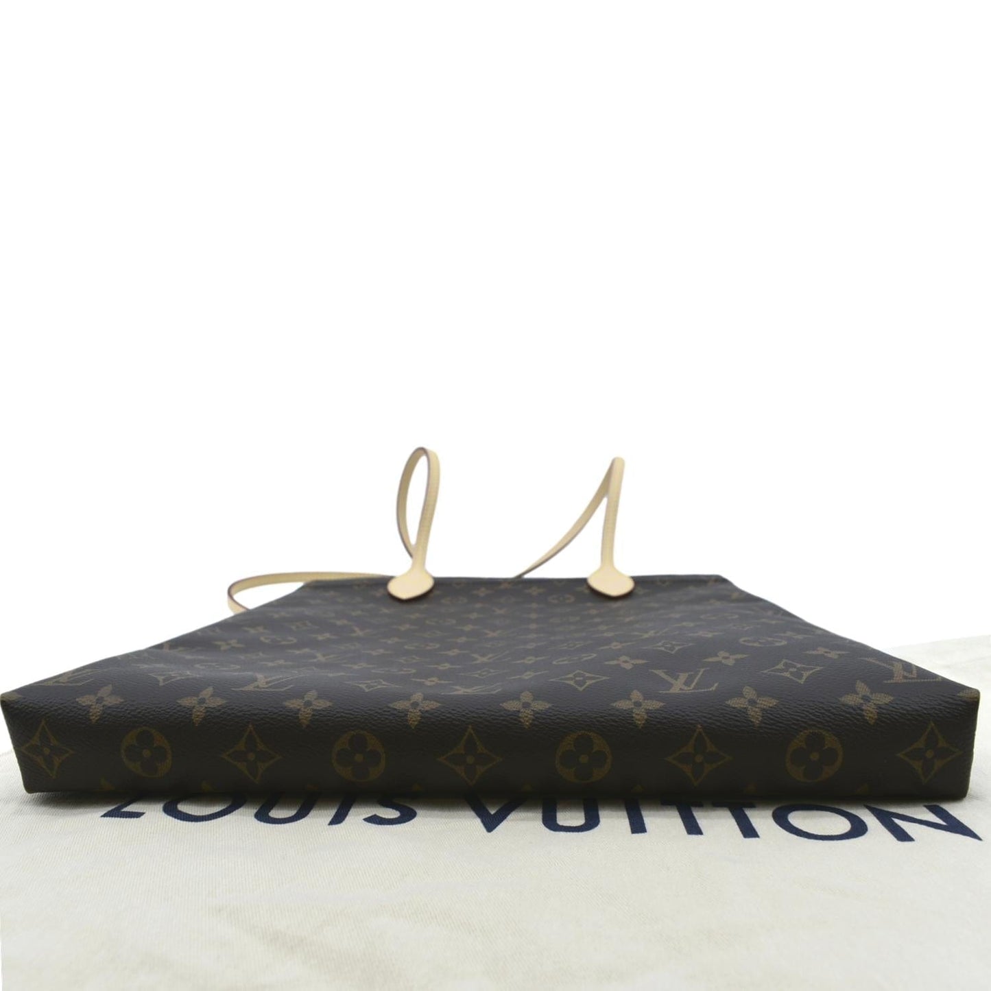 LOUIS VUITTON Carry it Monogram Canvas Shoulder Bag Brown