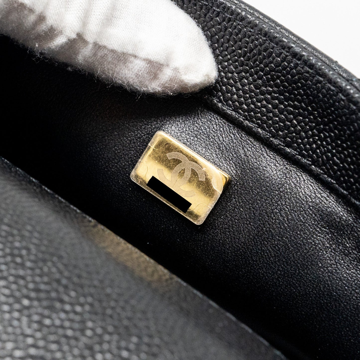 Chanel 23p Coco Love Flap Bag Caviar Black (microchip)