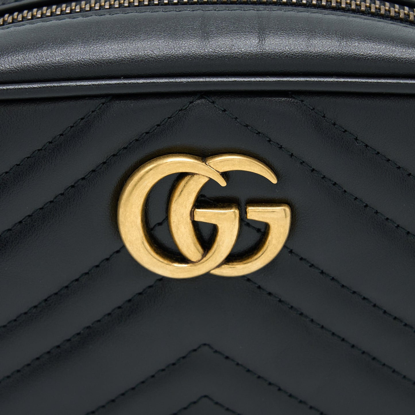 Gucci GG Mini Marmont Matelass� Bag Black