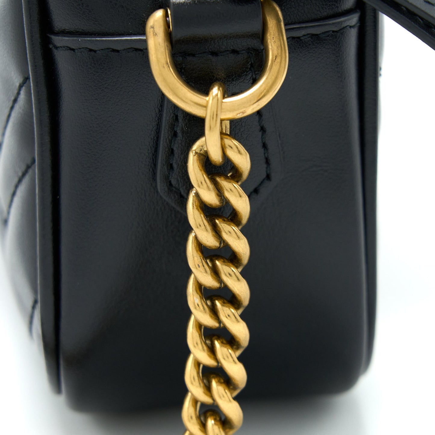 Gucci GG Mini Marmont Matelass� Bag Black